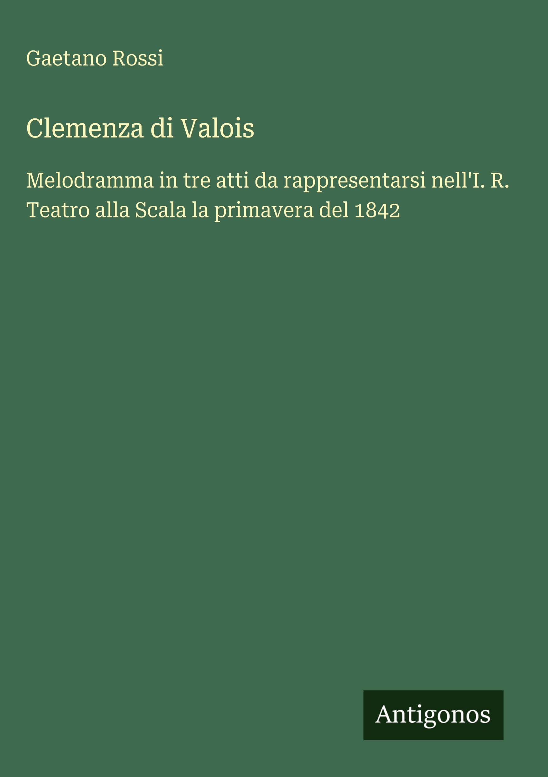 Clemenza di Valois Classics