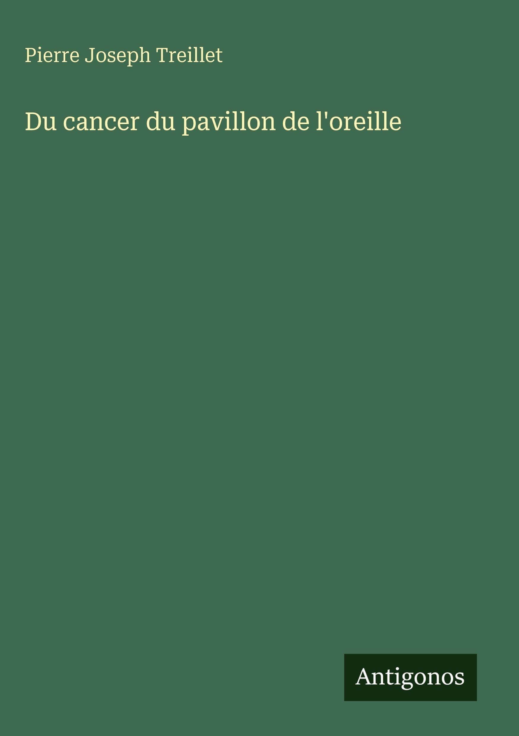Du cancer du pavillon de l'oreille Classics