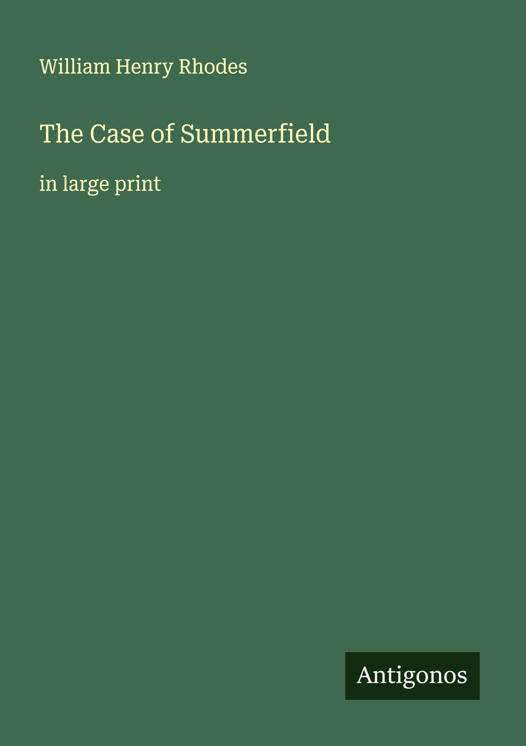 The Case of Summerfield Classics
