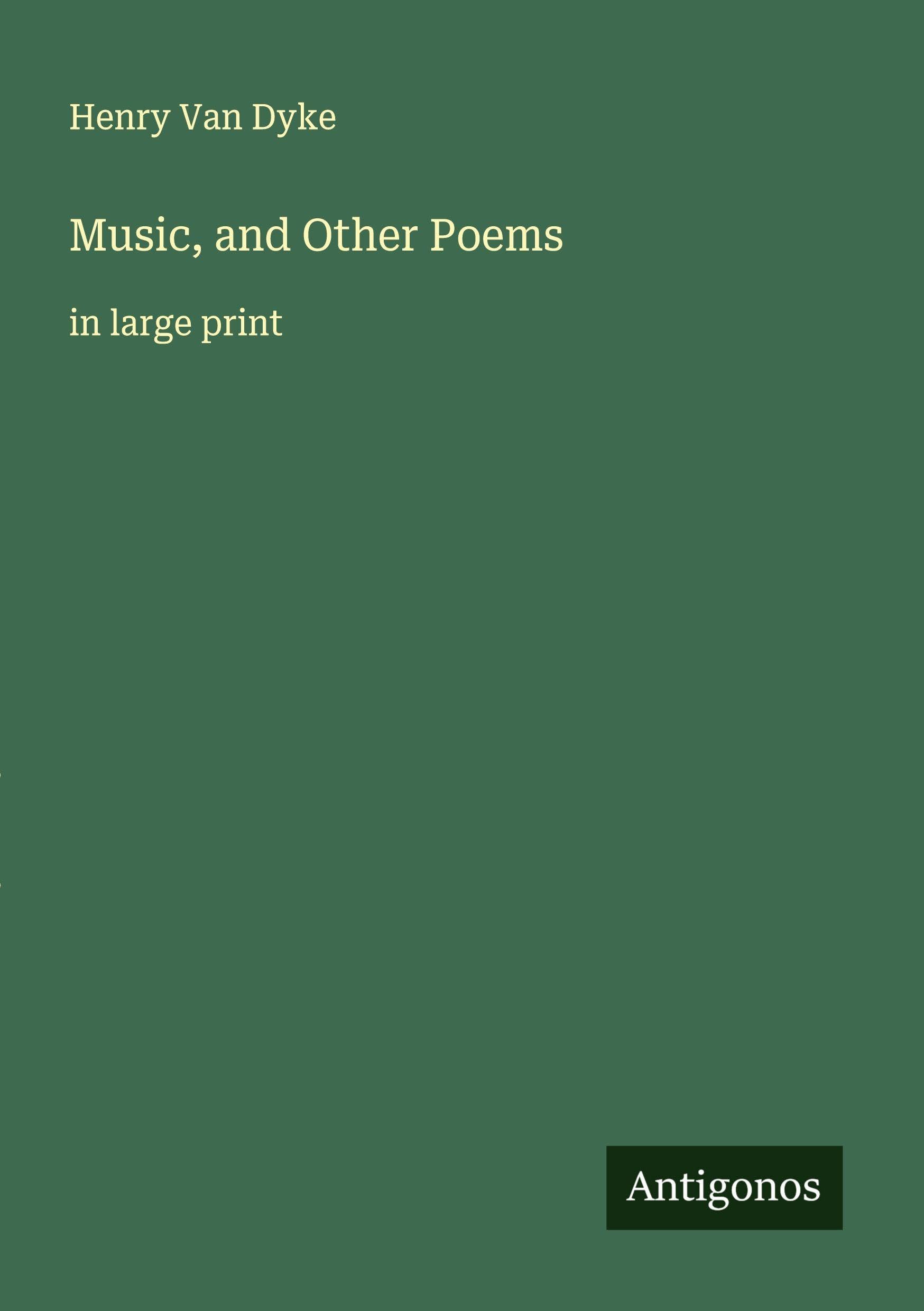 Music, and Other Poems Classics