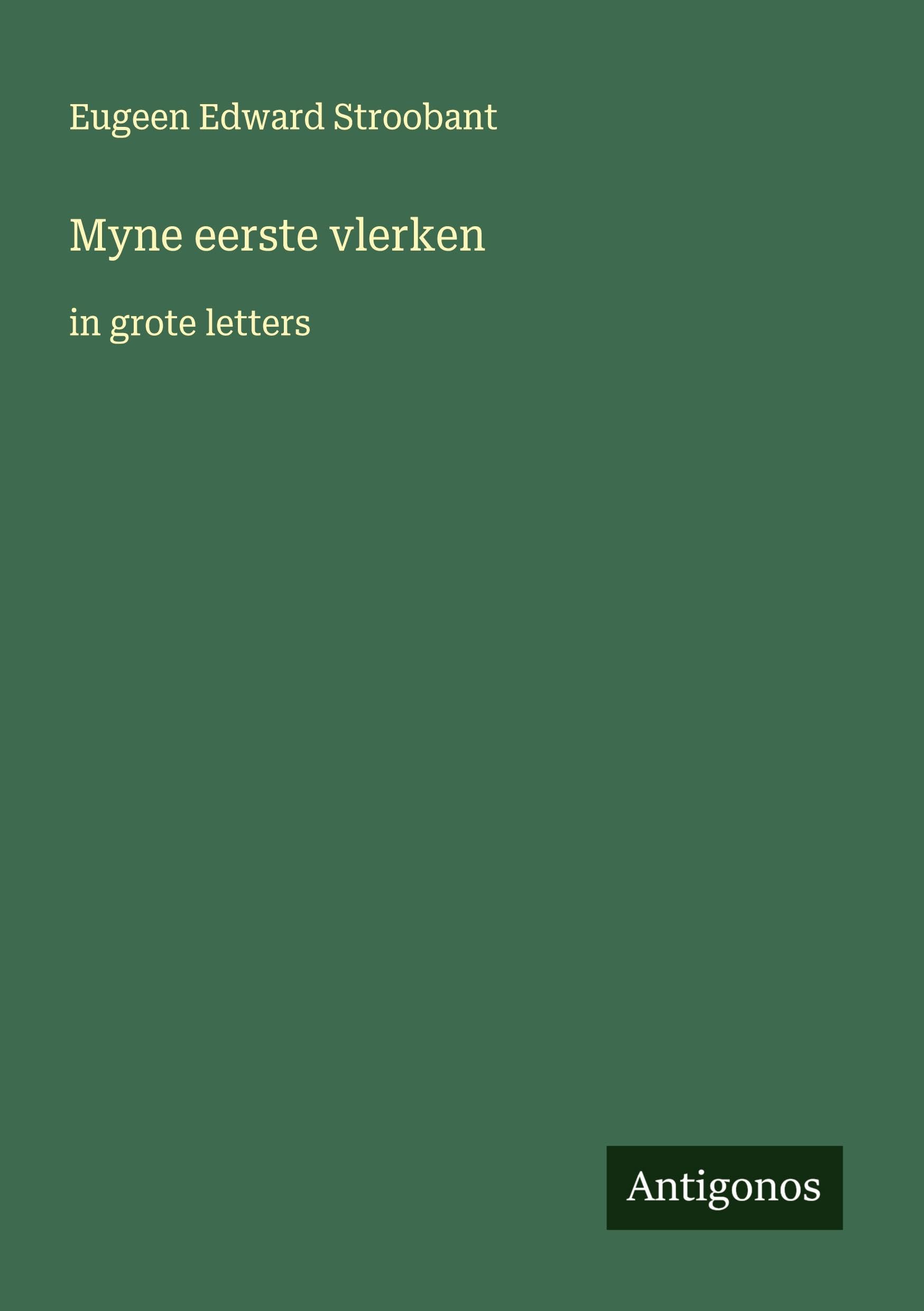 Myne eerste vlerken Classics