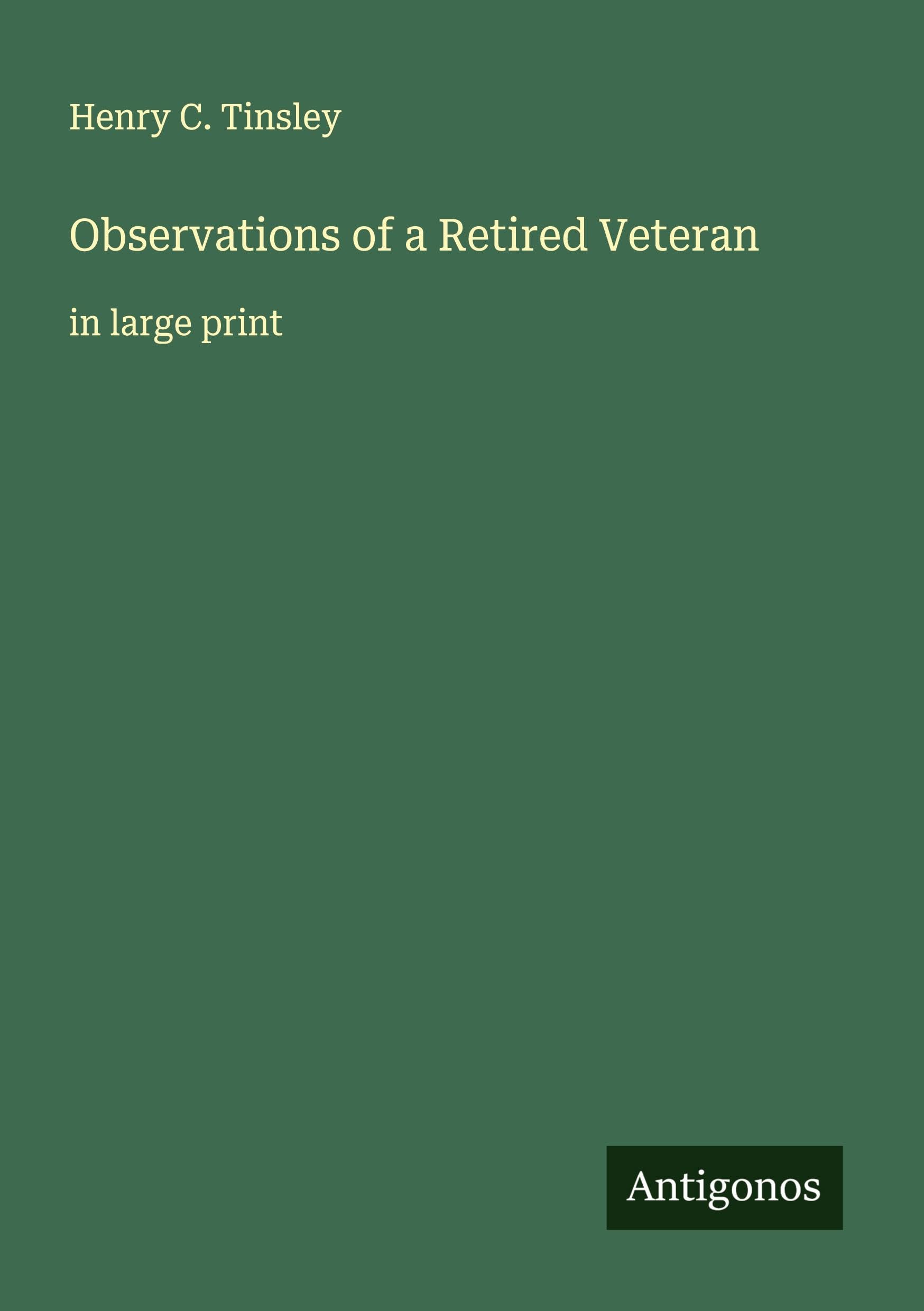 Observations of a Retired Veteran Classics
