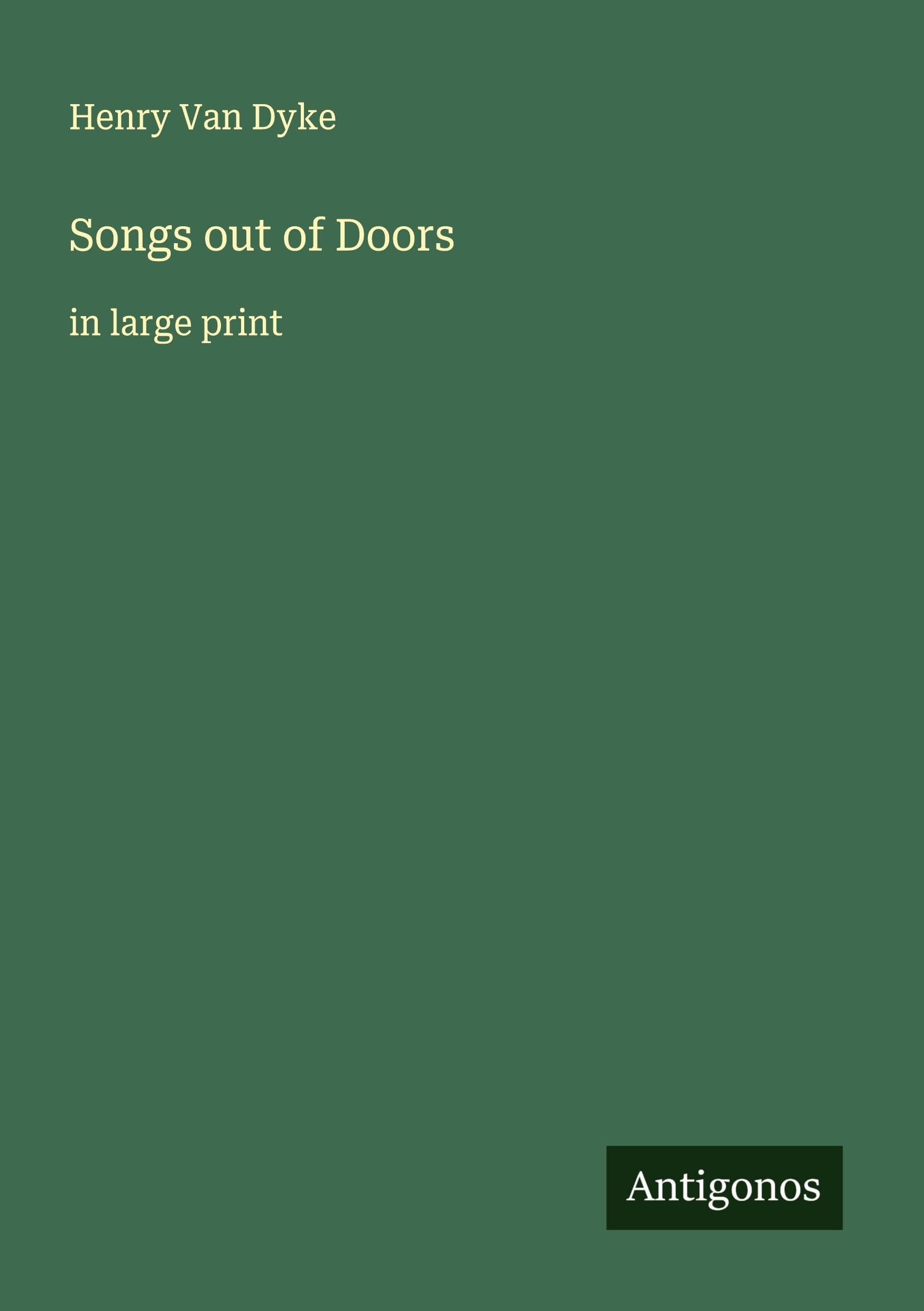 Songs out of Doors Classics