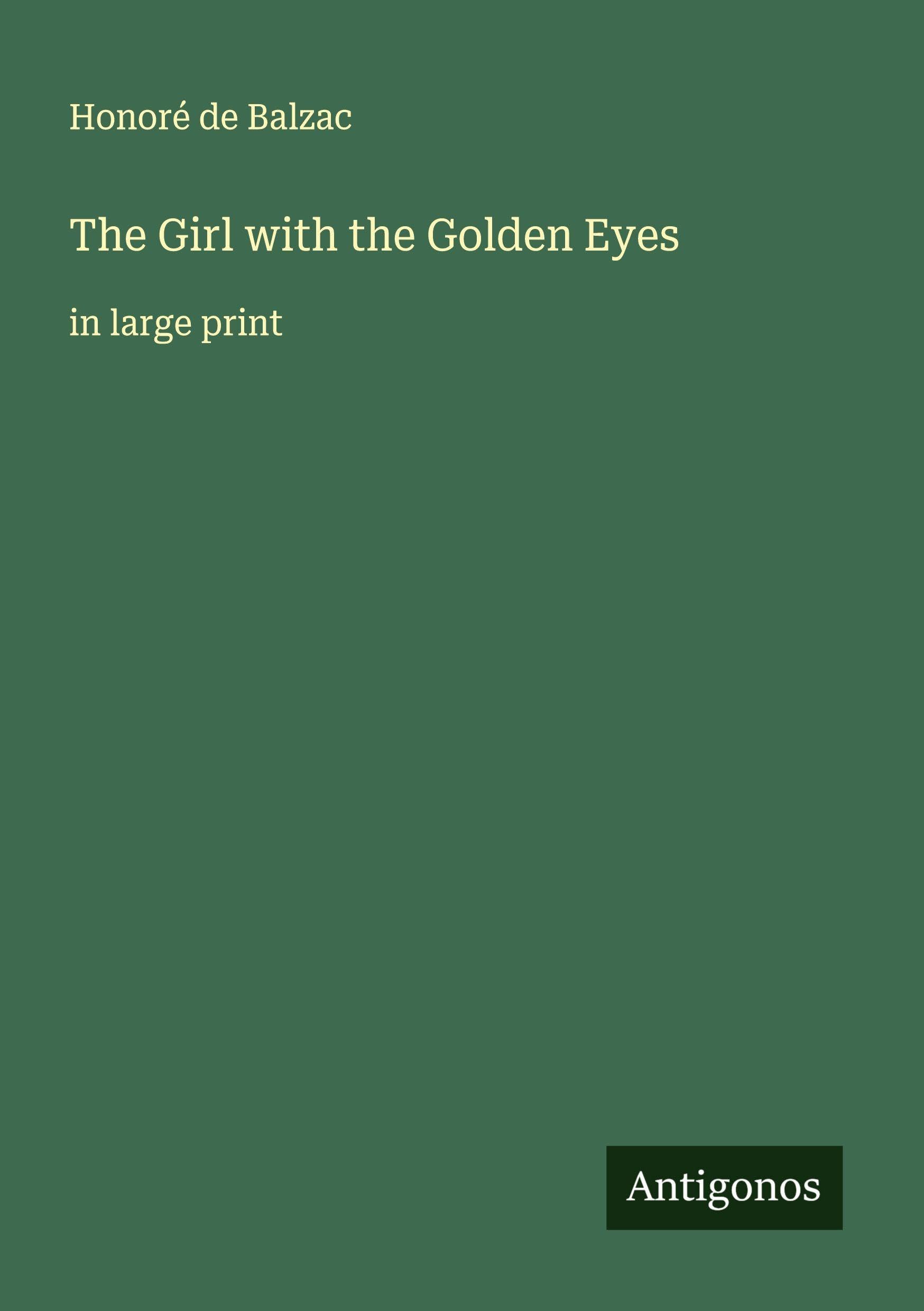 The Girl with the Golden Eyes Classics