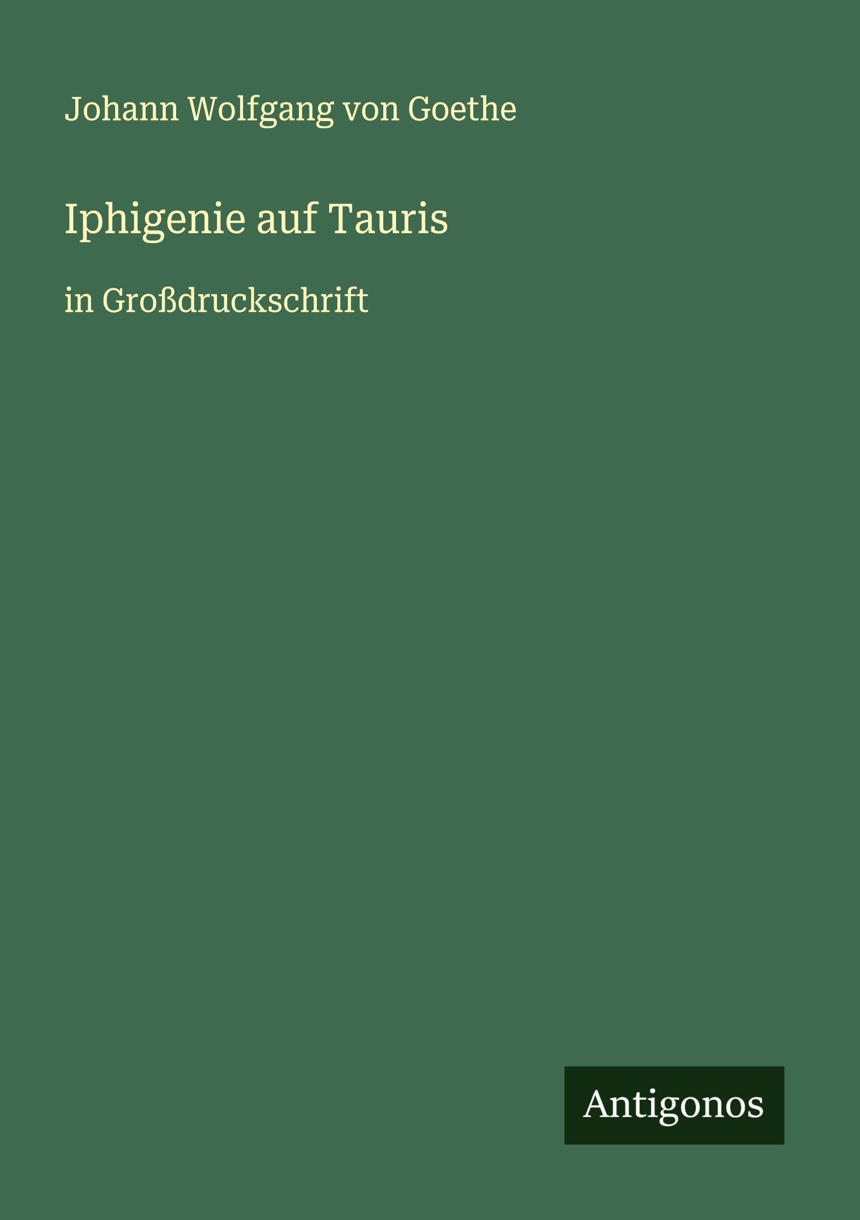 Iphigenie auf Tauris Classics