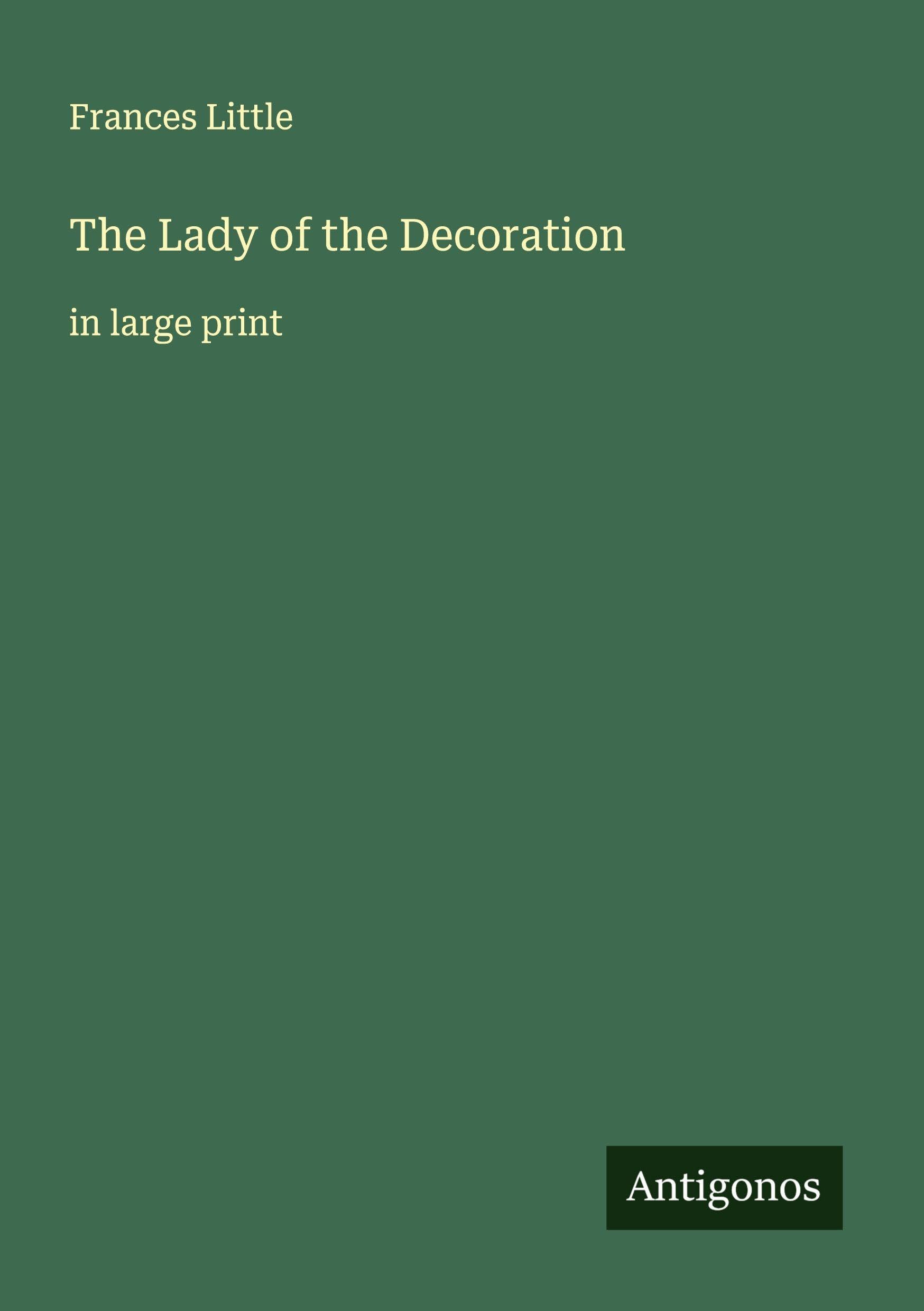The Lady of the Decoration Classics