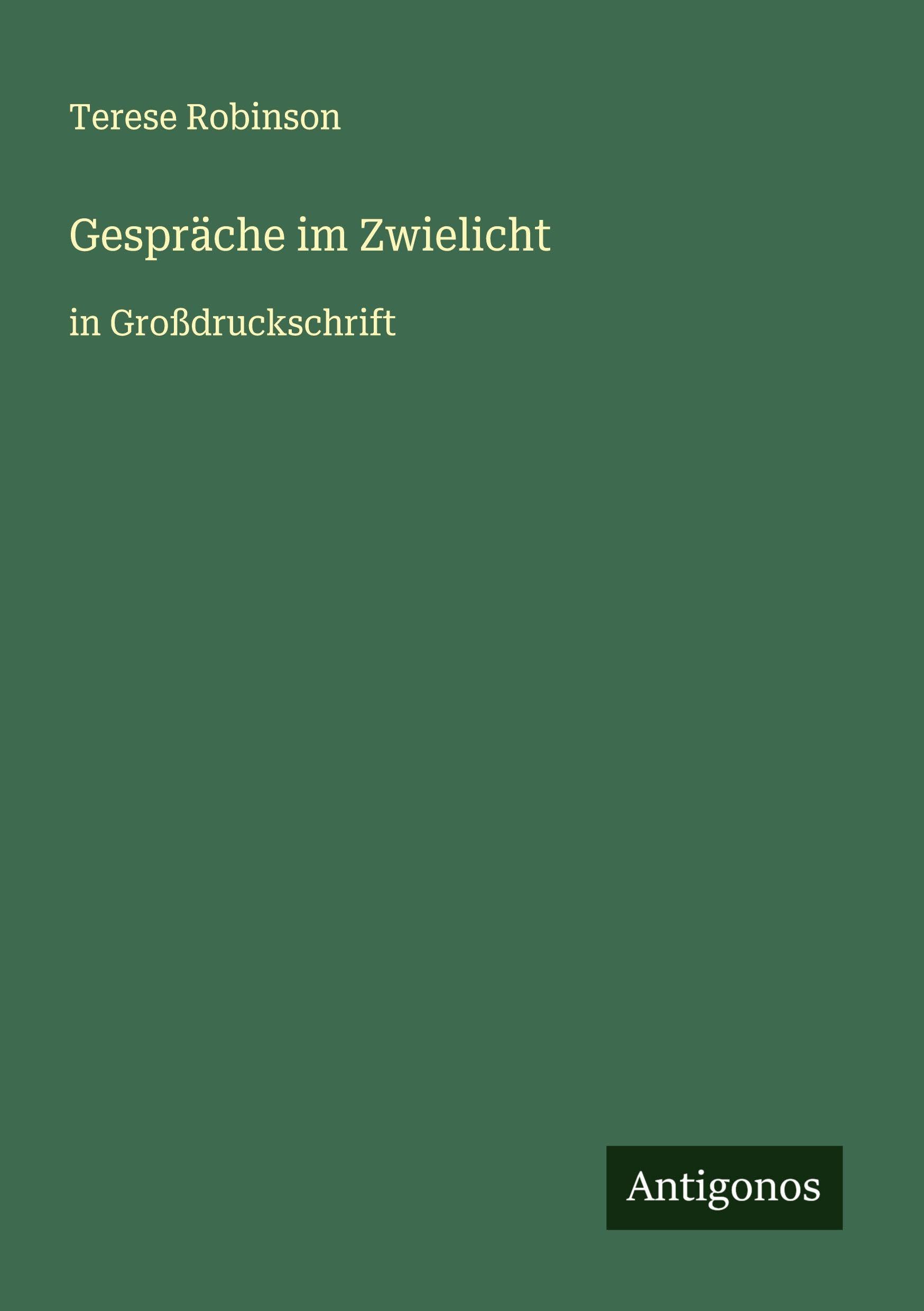 Gespräche im Zwielicht Classics