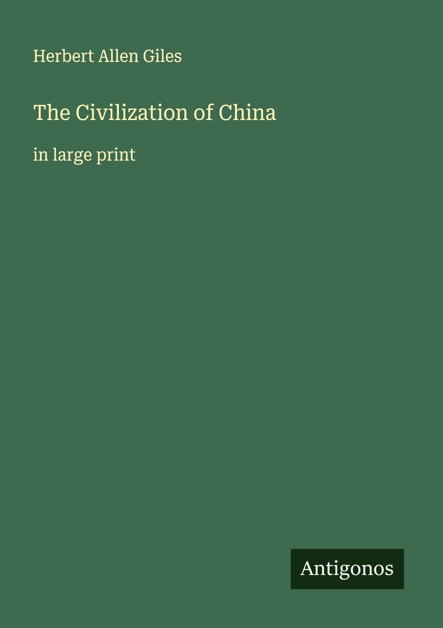 The Civilization of China Classics