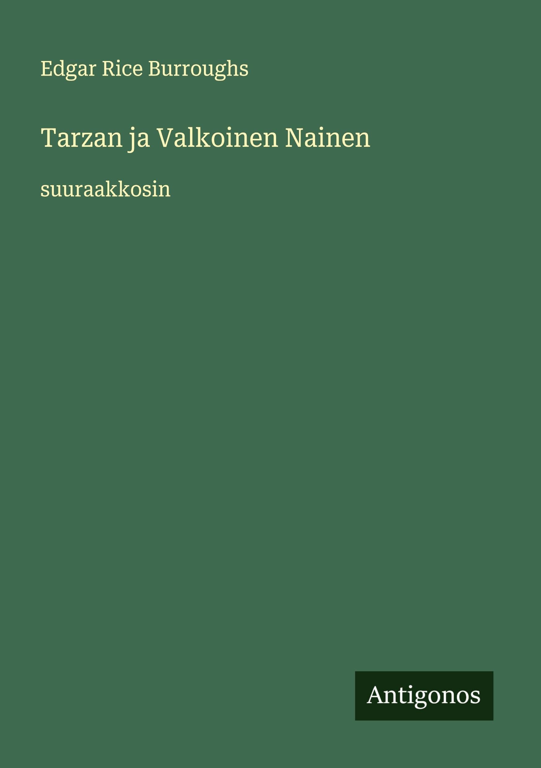Tarzan ja Valkoinen Nainen Classics
