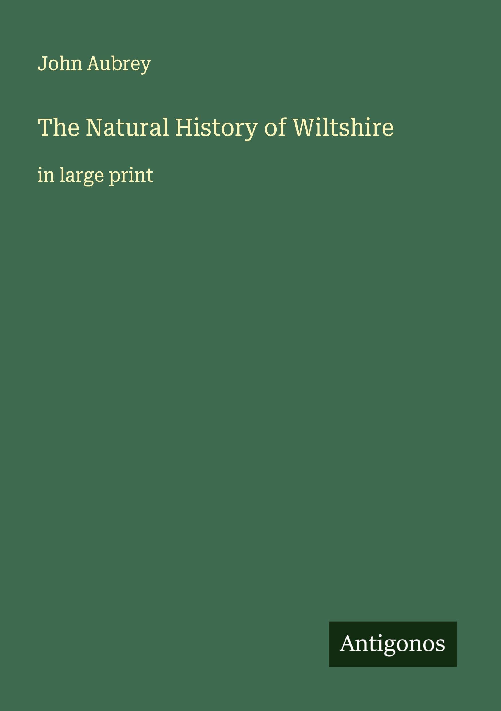 The Natural History of Wiltshire Classics