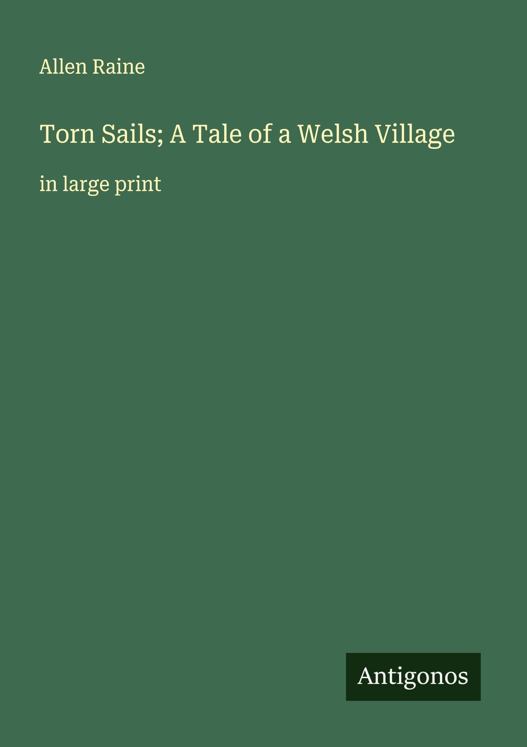 Torn Sails; A Tale of a Welsh Village Classics