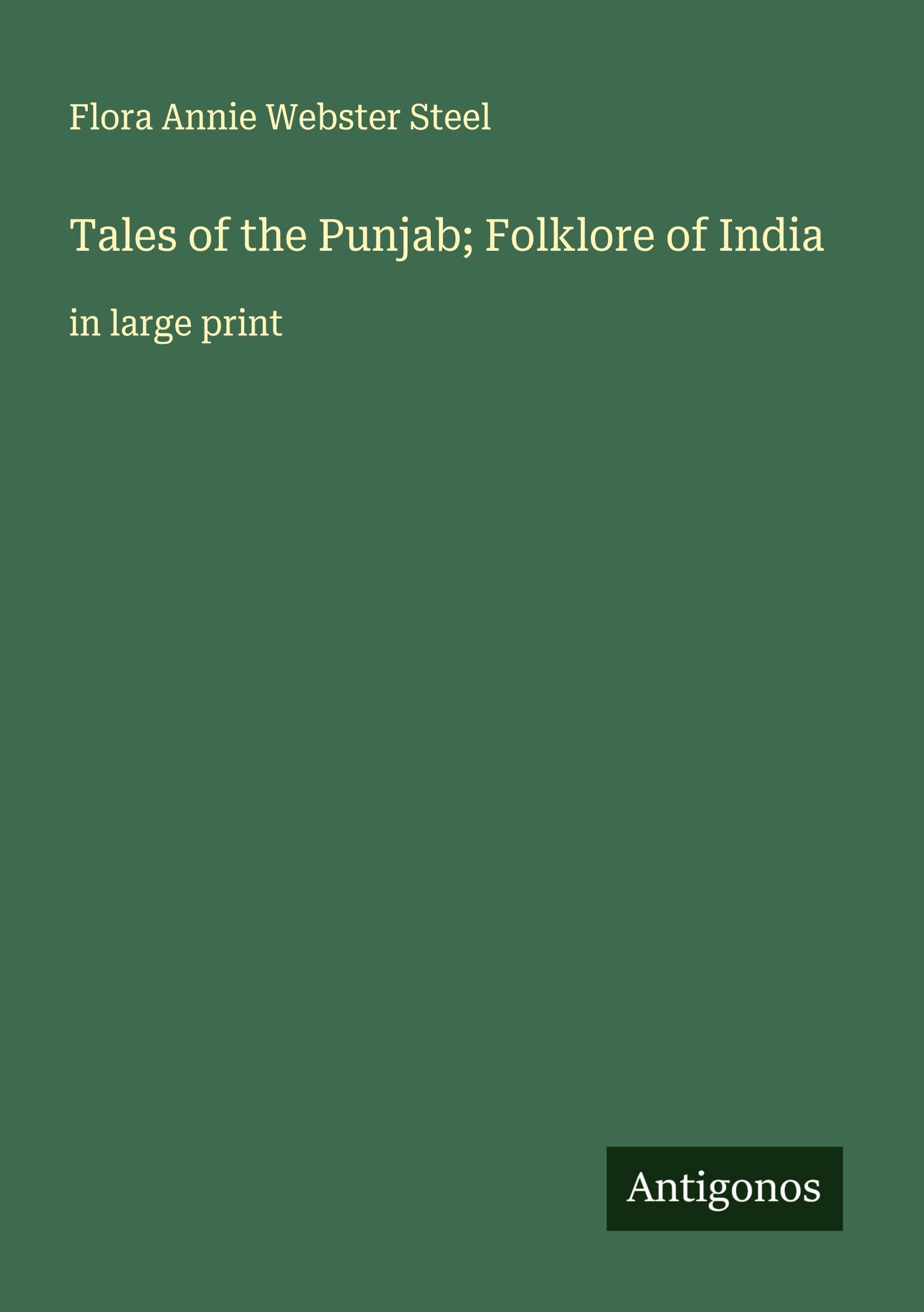 Tales of the Punjab; Folklore of India Classics