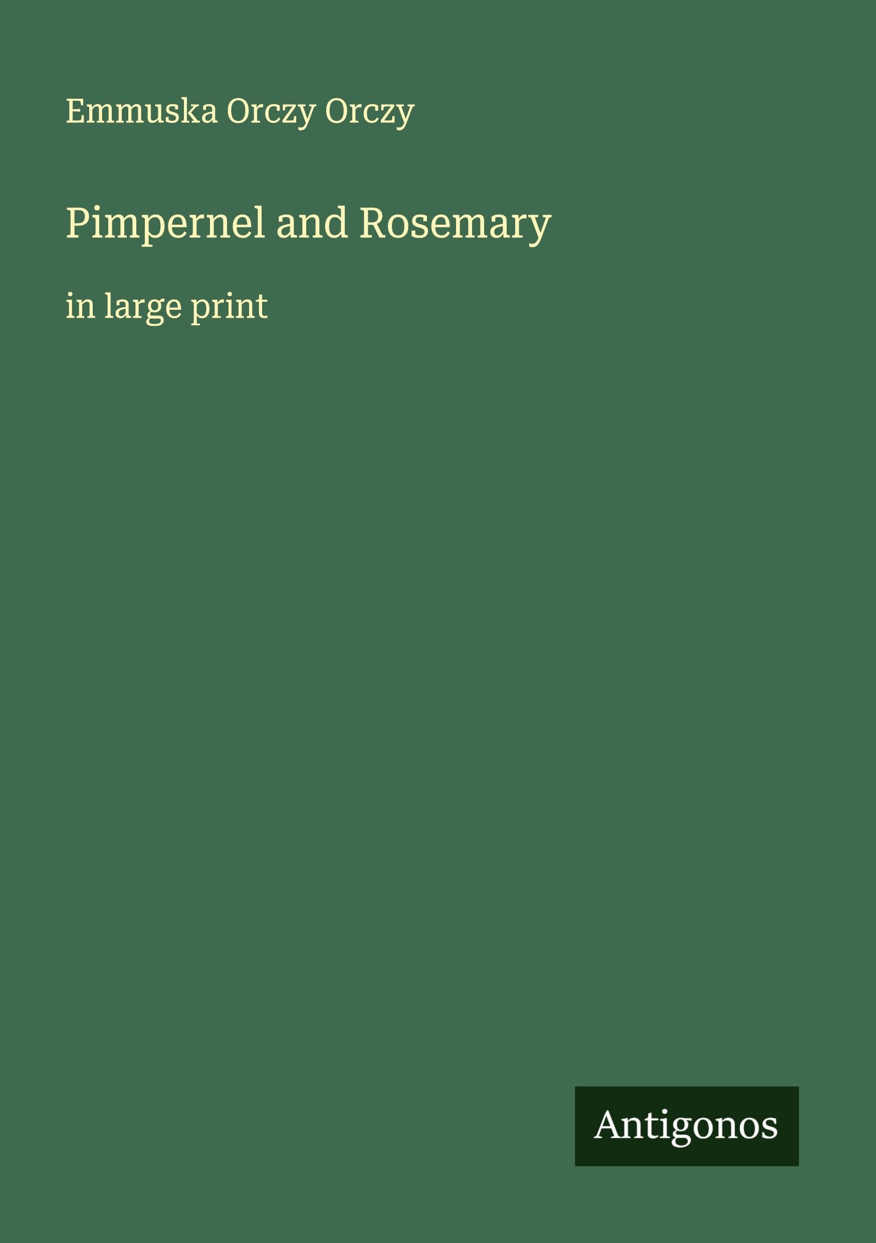 Pimpernel and Rosemary Classics