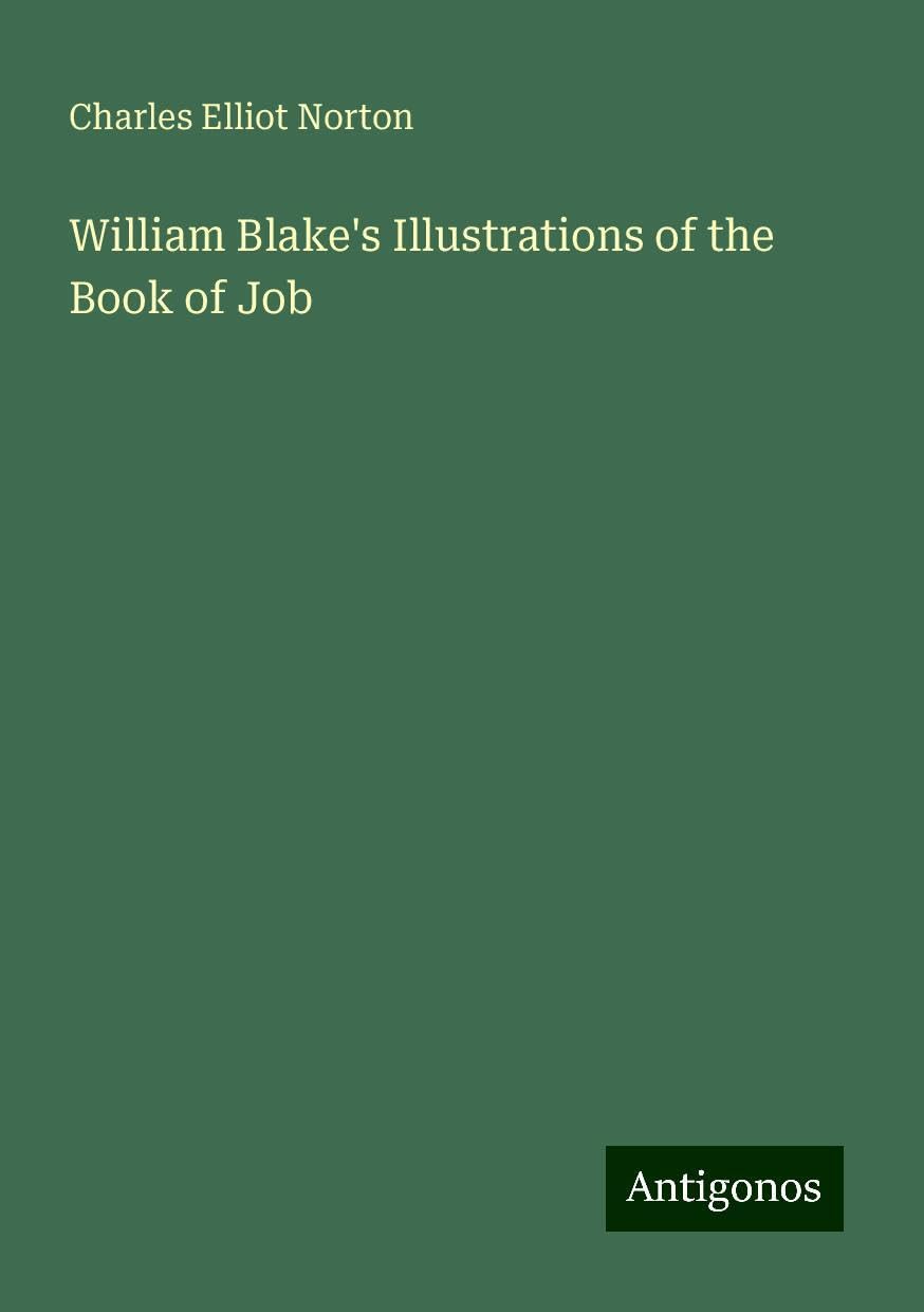 William Blake's Illustrations of the Book of Job Books