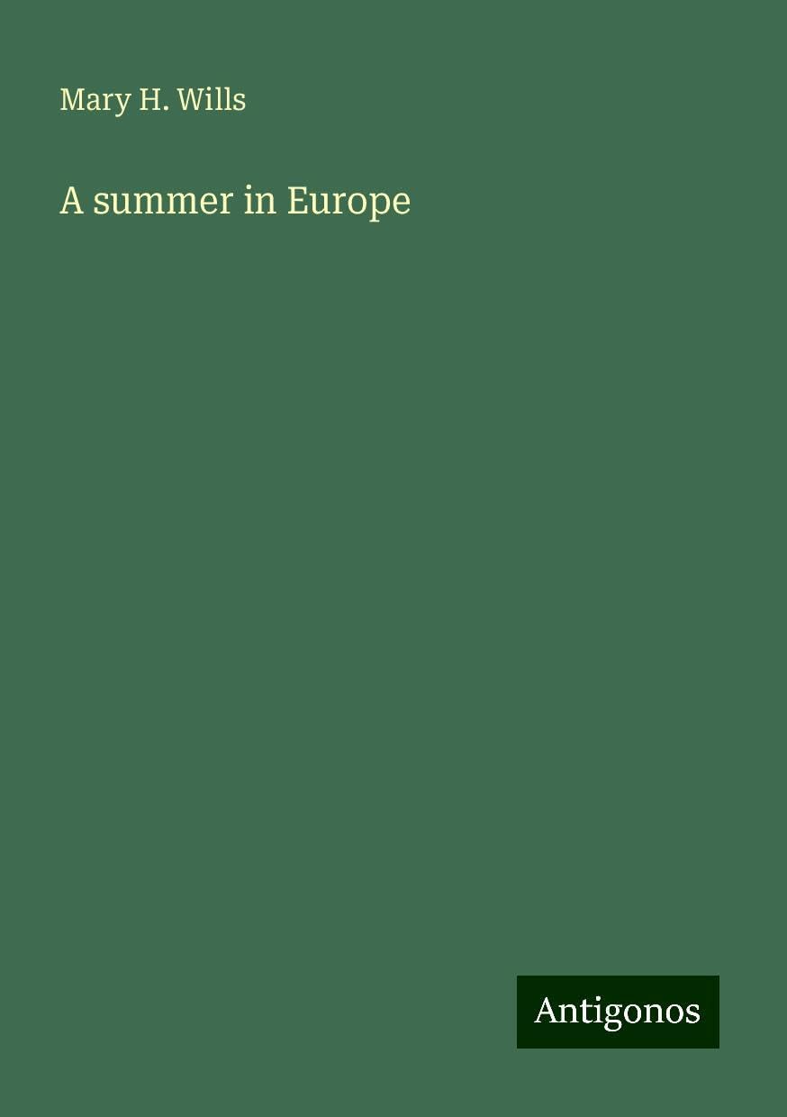 A summer in Europe Books