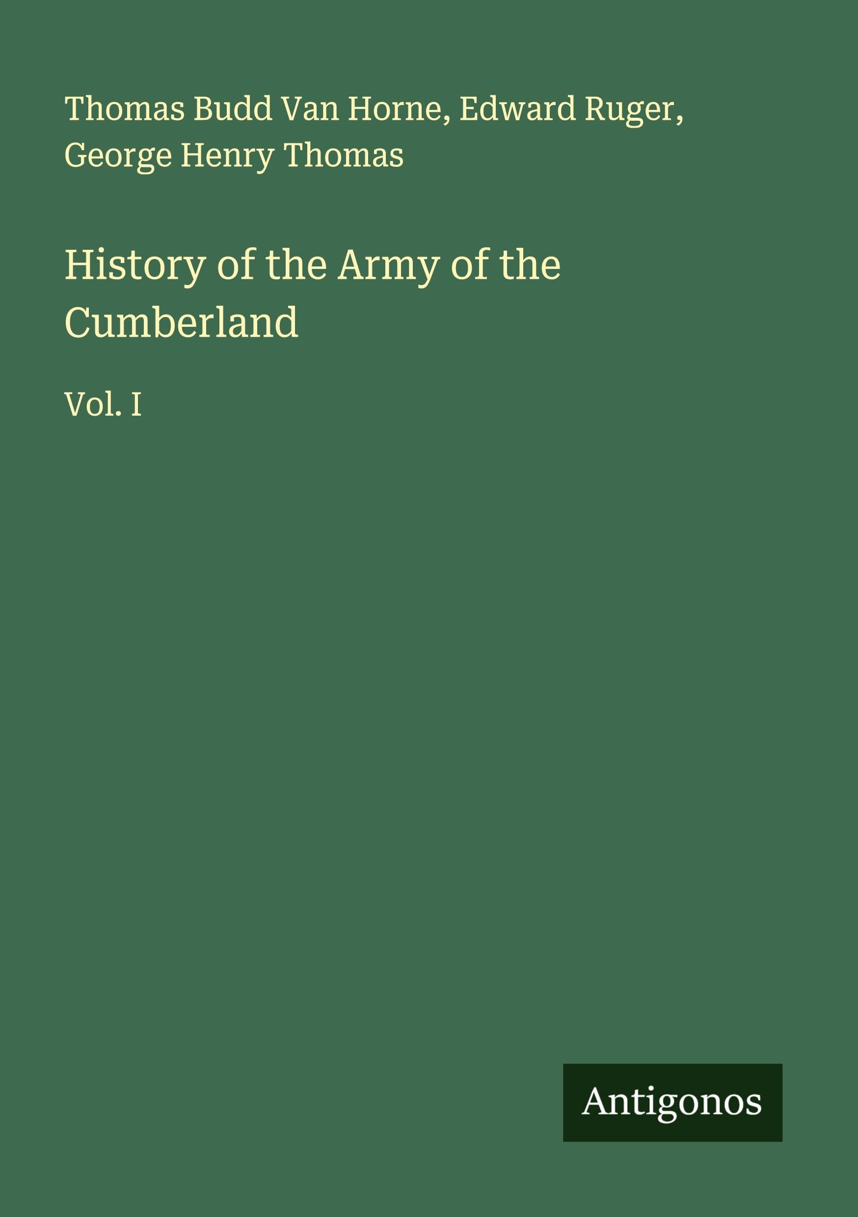 History of the Army of the Cumberland Classics