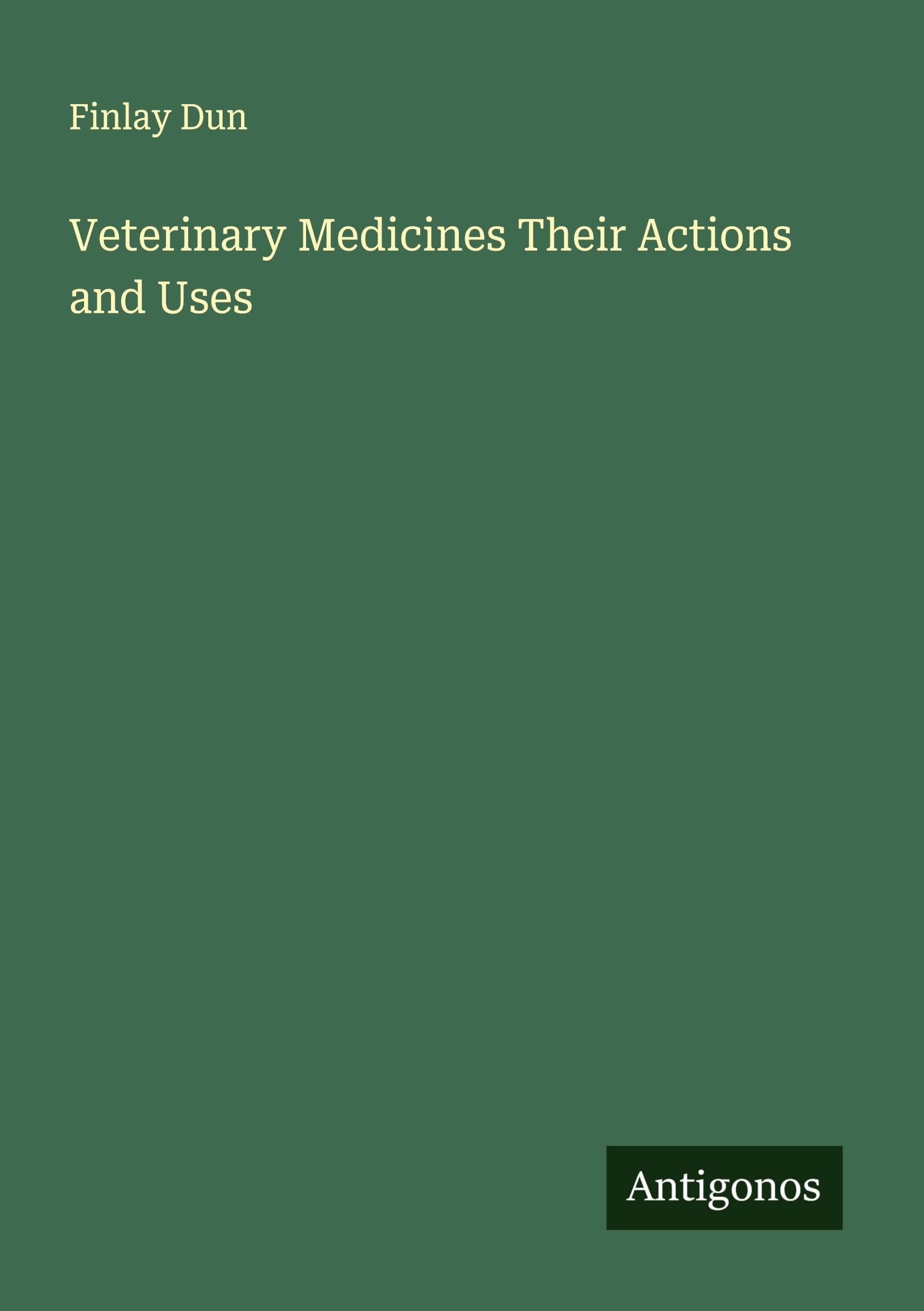 Product Image: Veterinary Medicines Their Actions and Uses