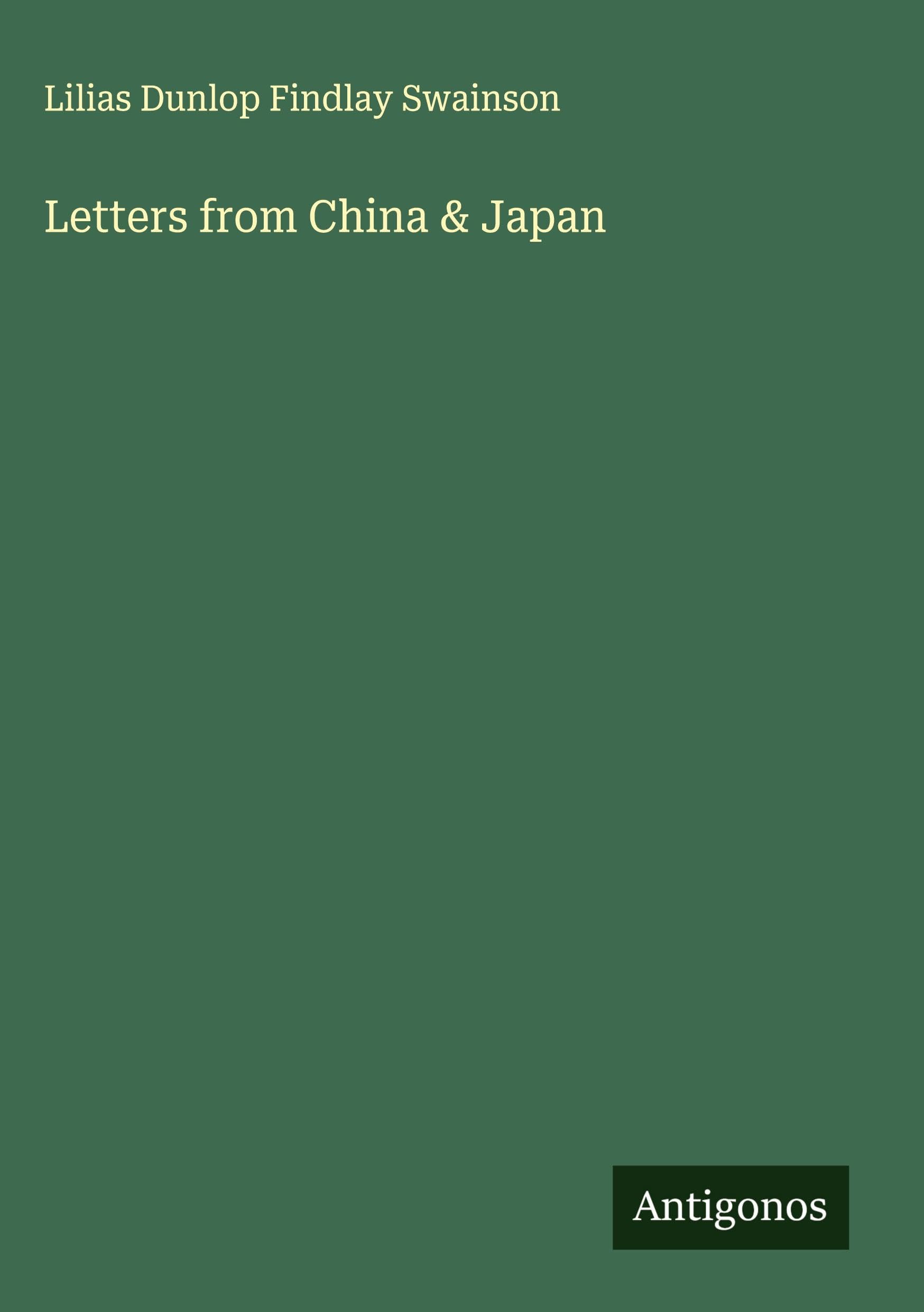 Letters from China & Japan Classics
