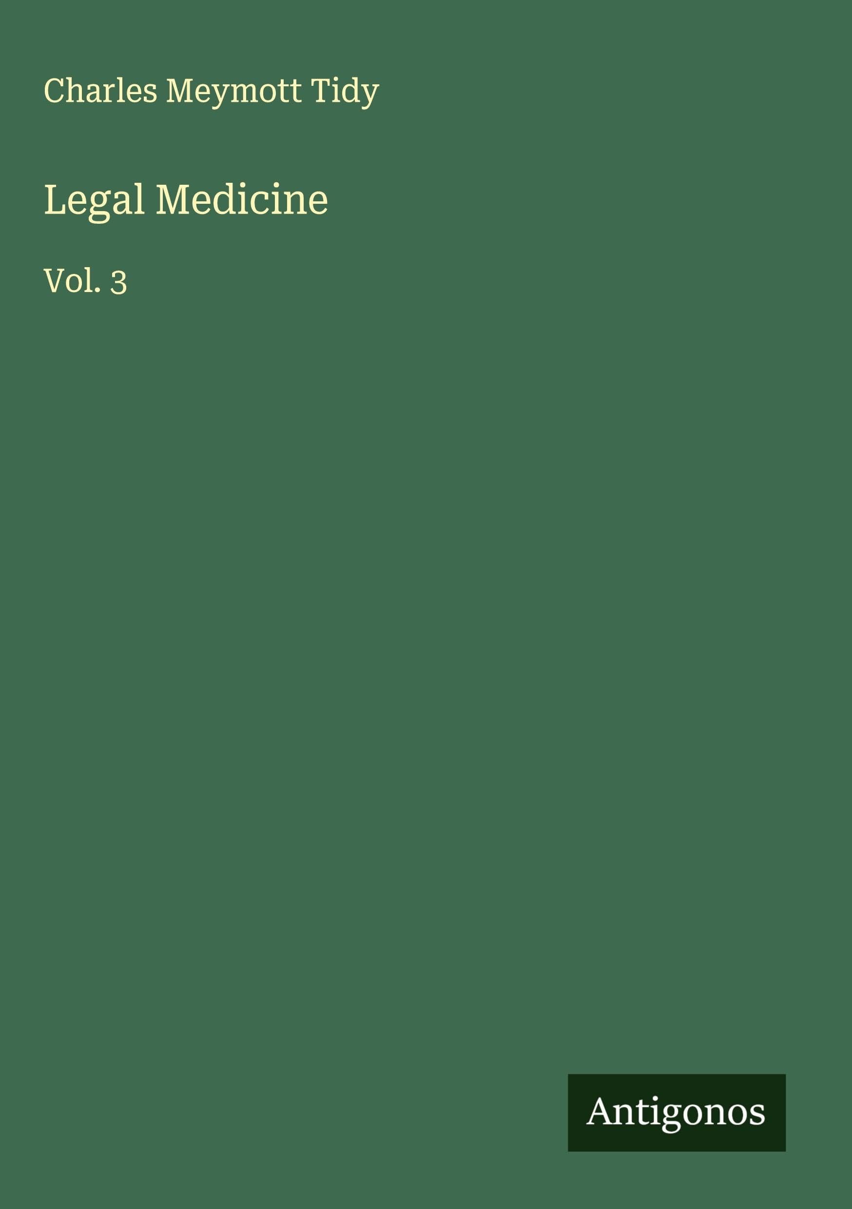 Legal Medicine Classics