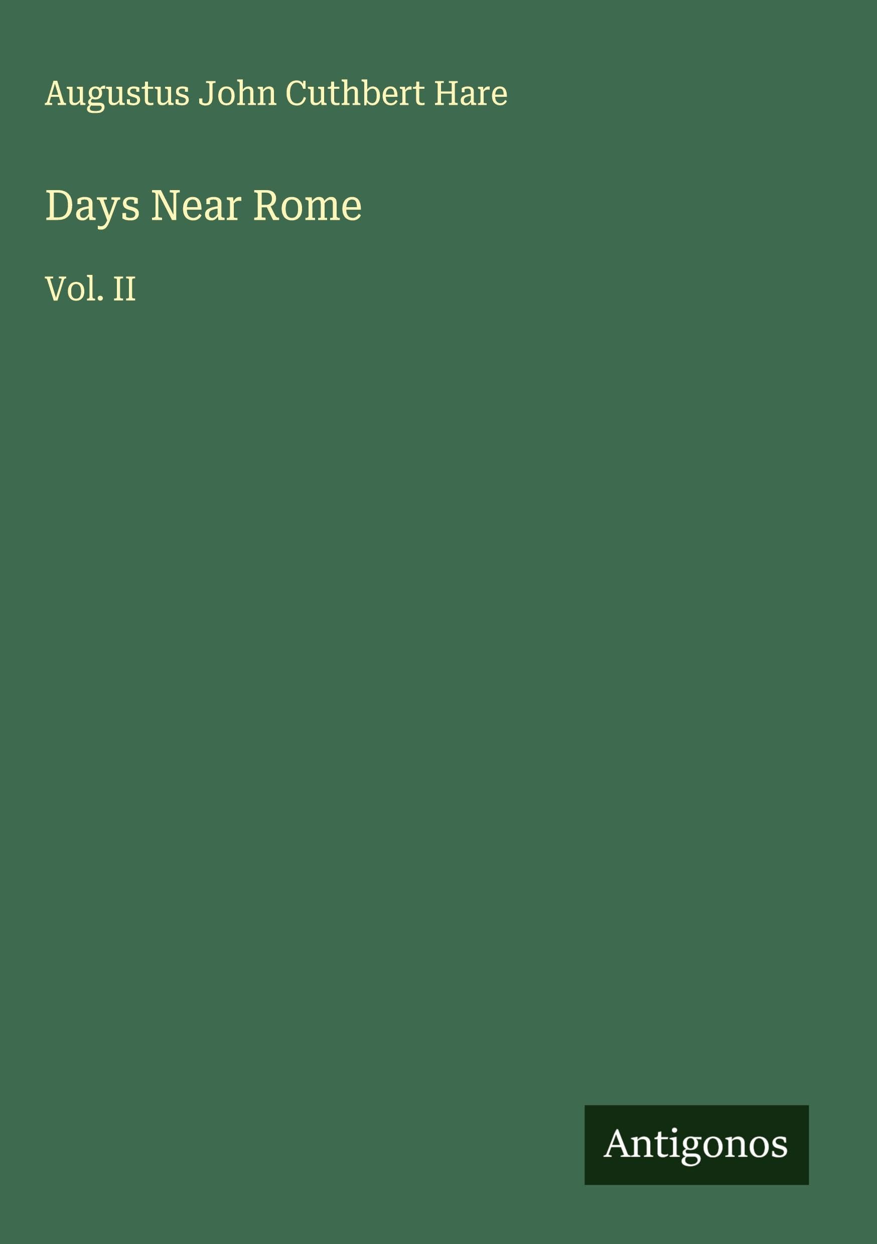 Days Near Rome Classics