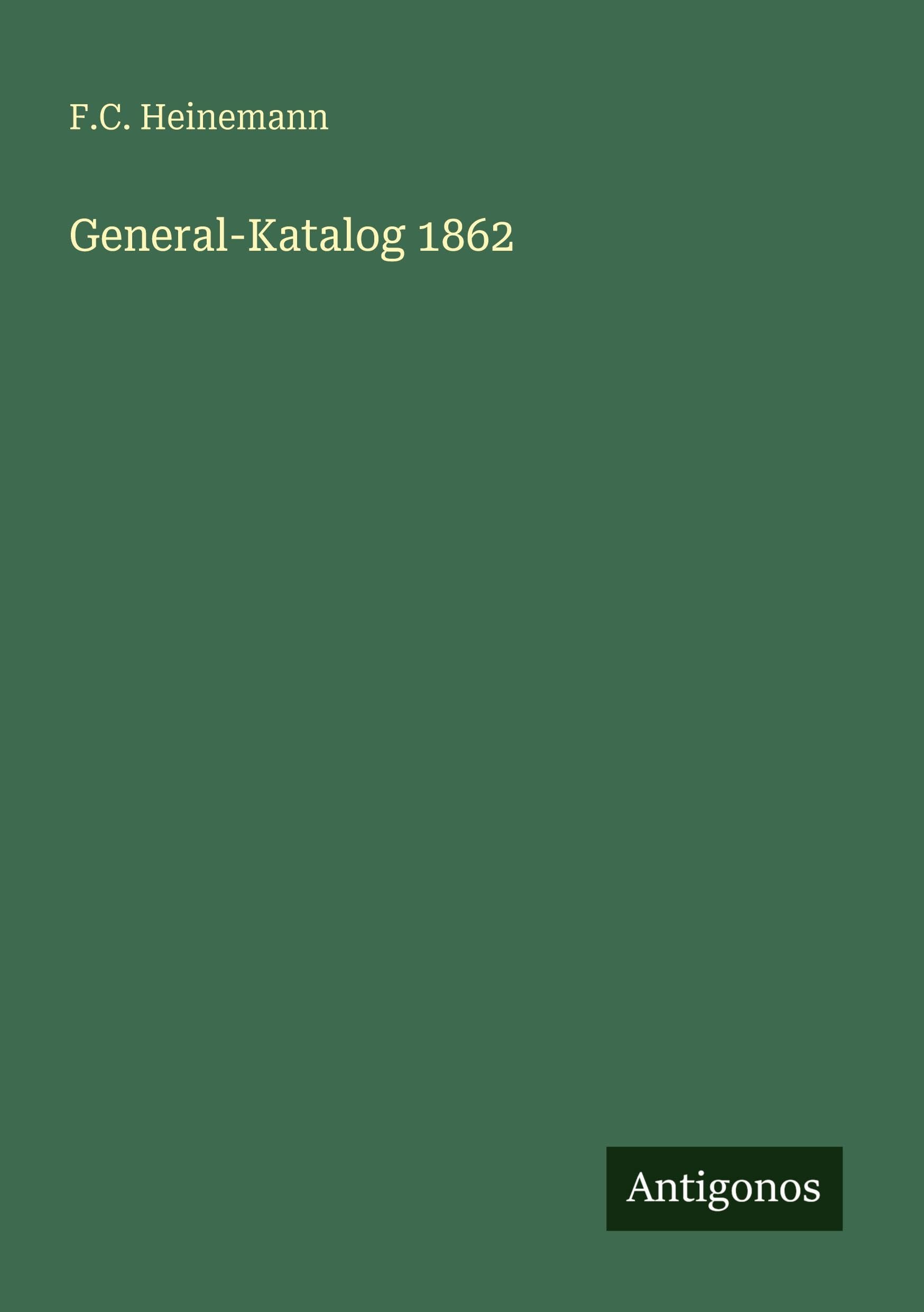 General-Katalog 1862 Classics