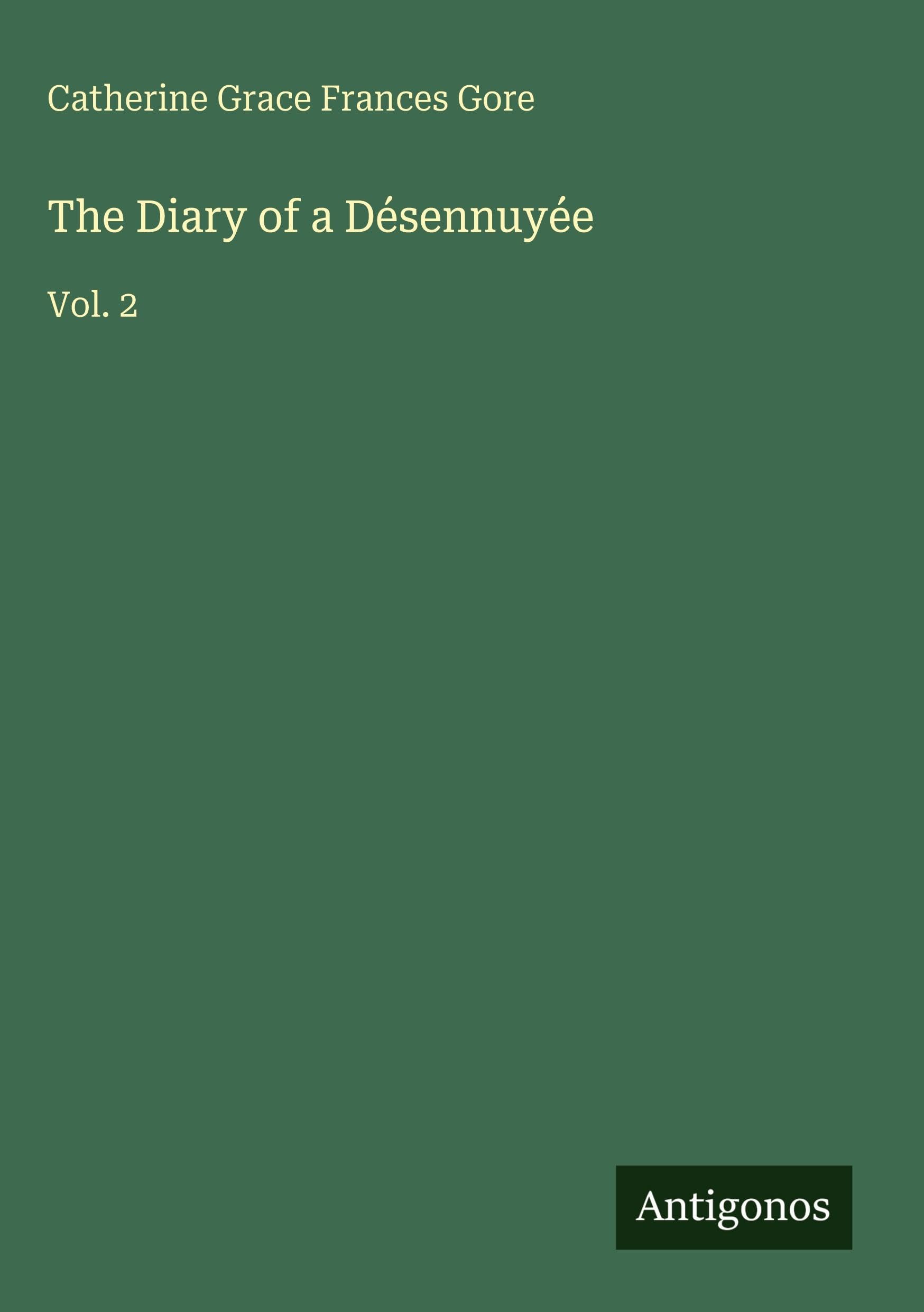 The Diary of a Désennuyée Classics