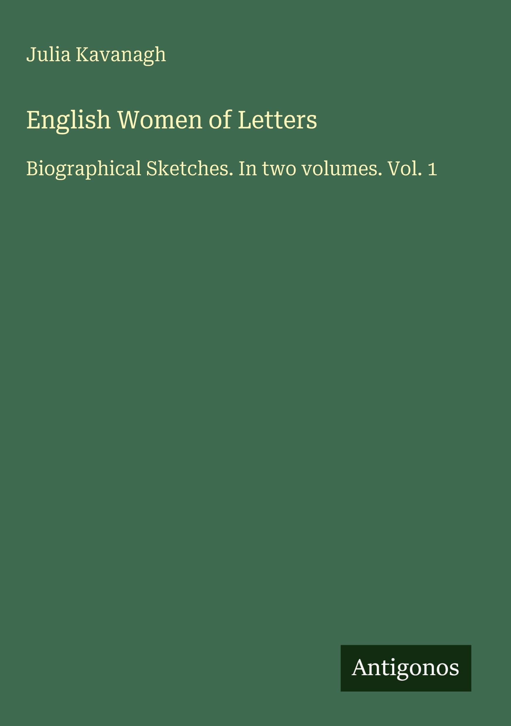English Women of Letters Classics