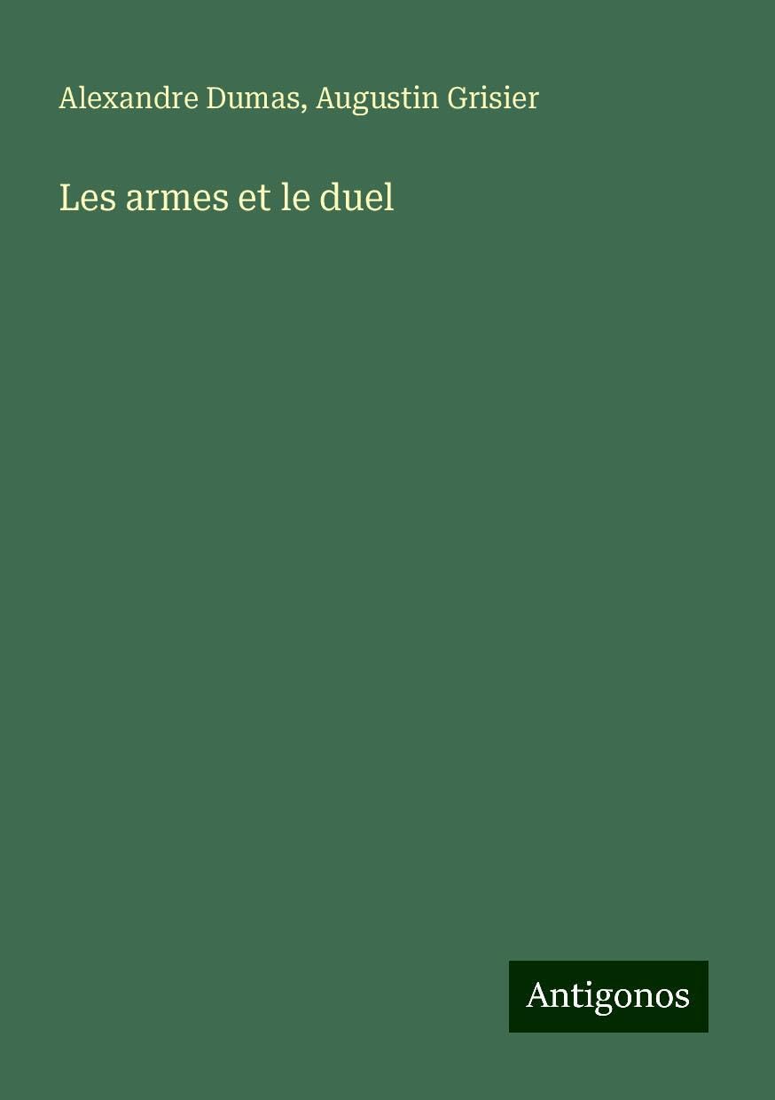 Product Image: Les armes et le duel