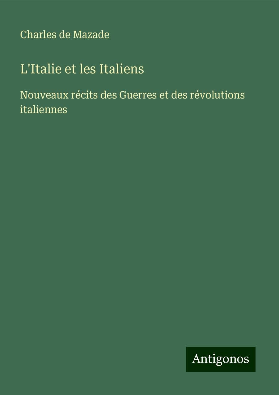 L'Italie et les Italiens Books