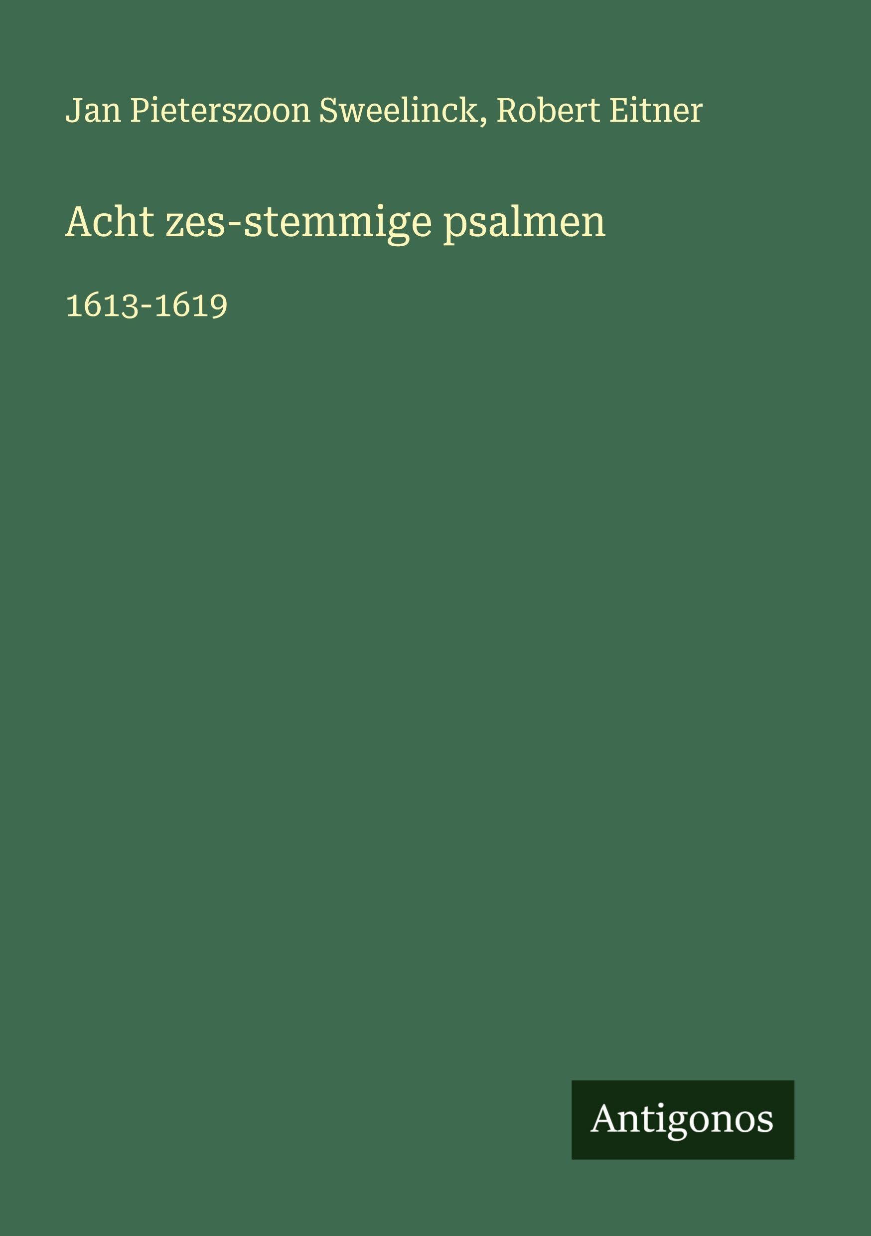 Acht zes-stemmige psalmen Classics