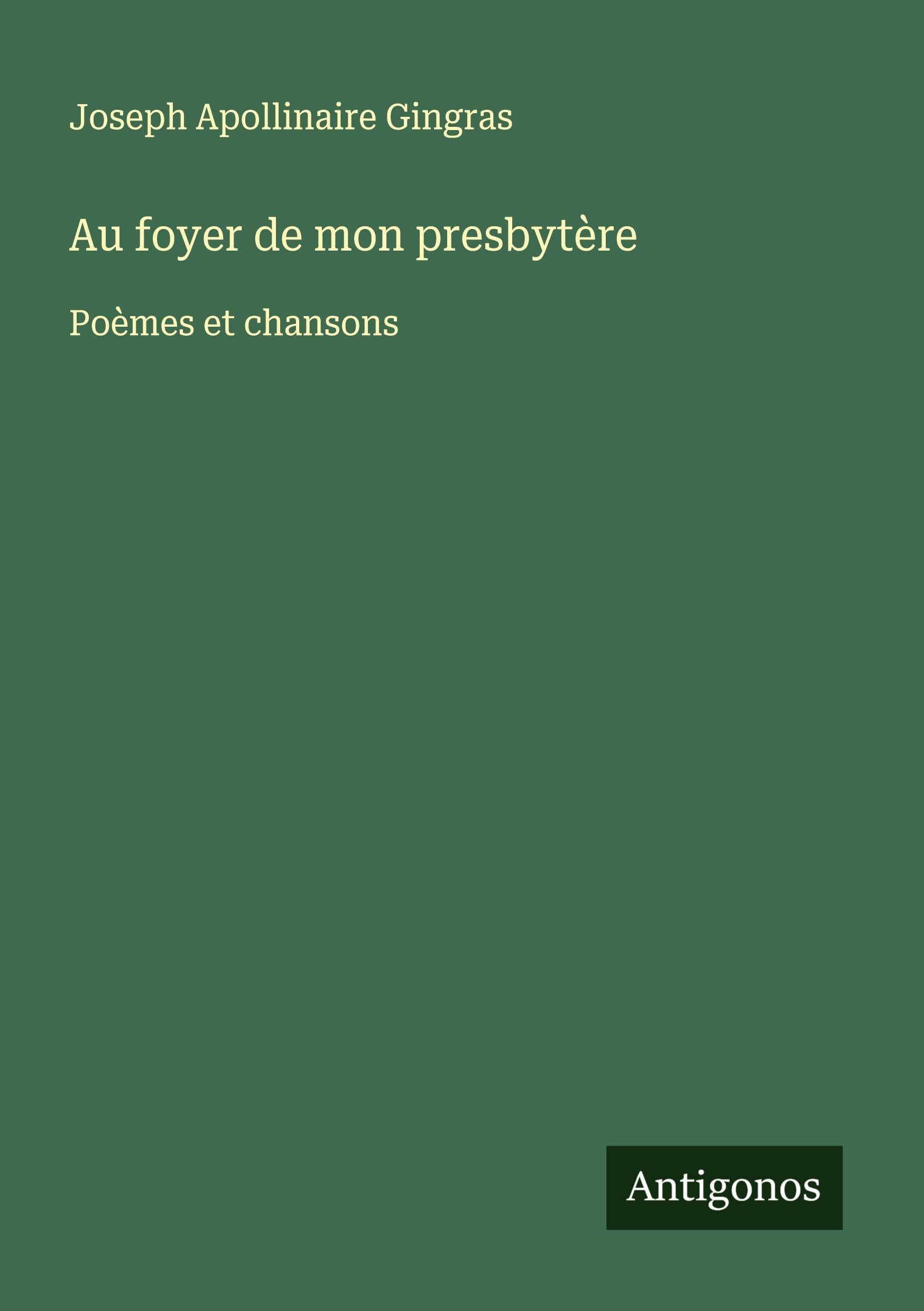 Au foyer de mon presbytère Classics