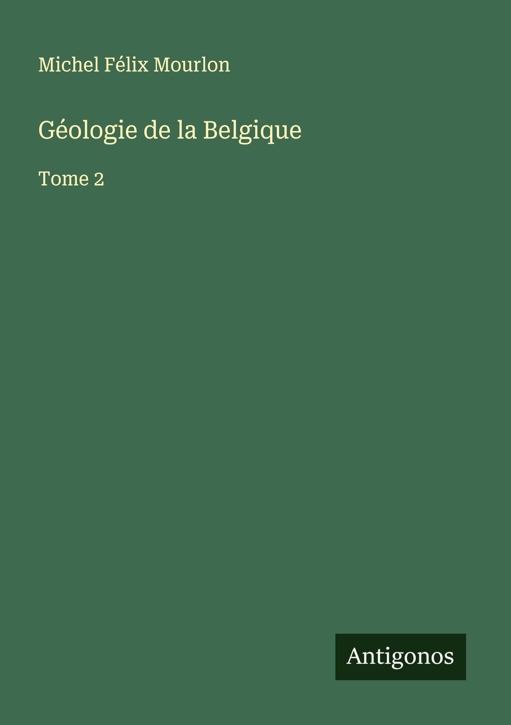 Géologie de la Belgique Classics