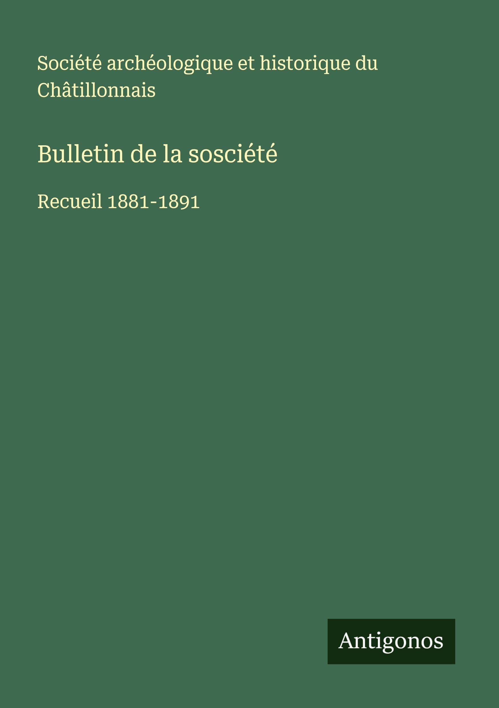 Bulletin de la sosciété Classics