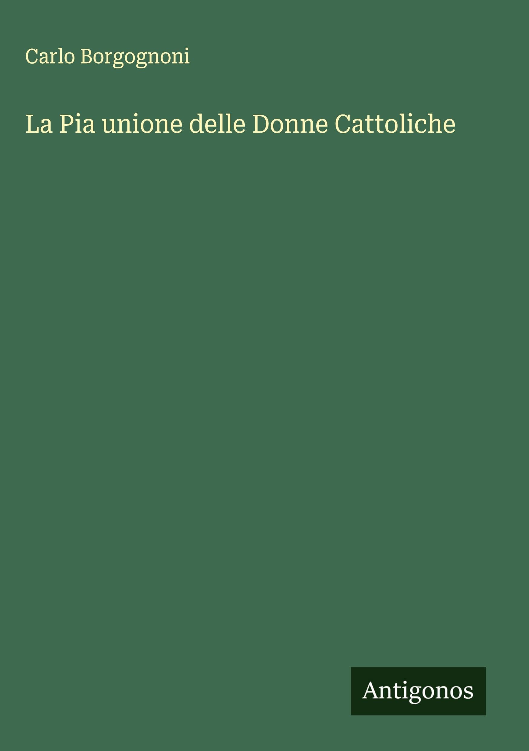 La Pia unione delle Donne Cattoliche Classics