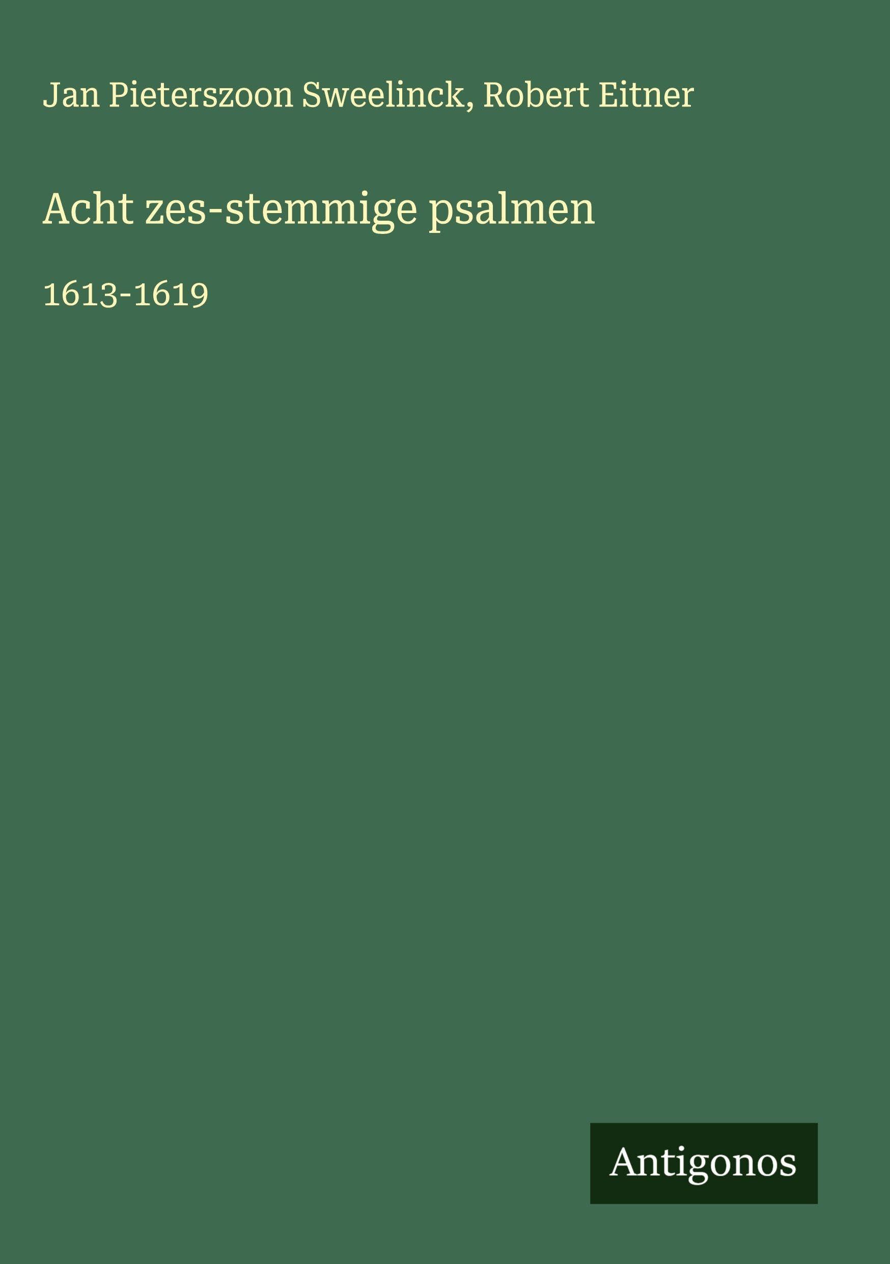 Acht zes-stemmige psalmen Classics