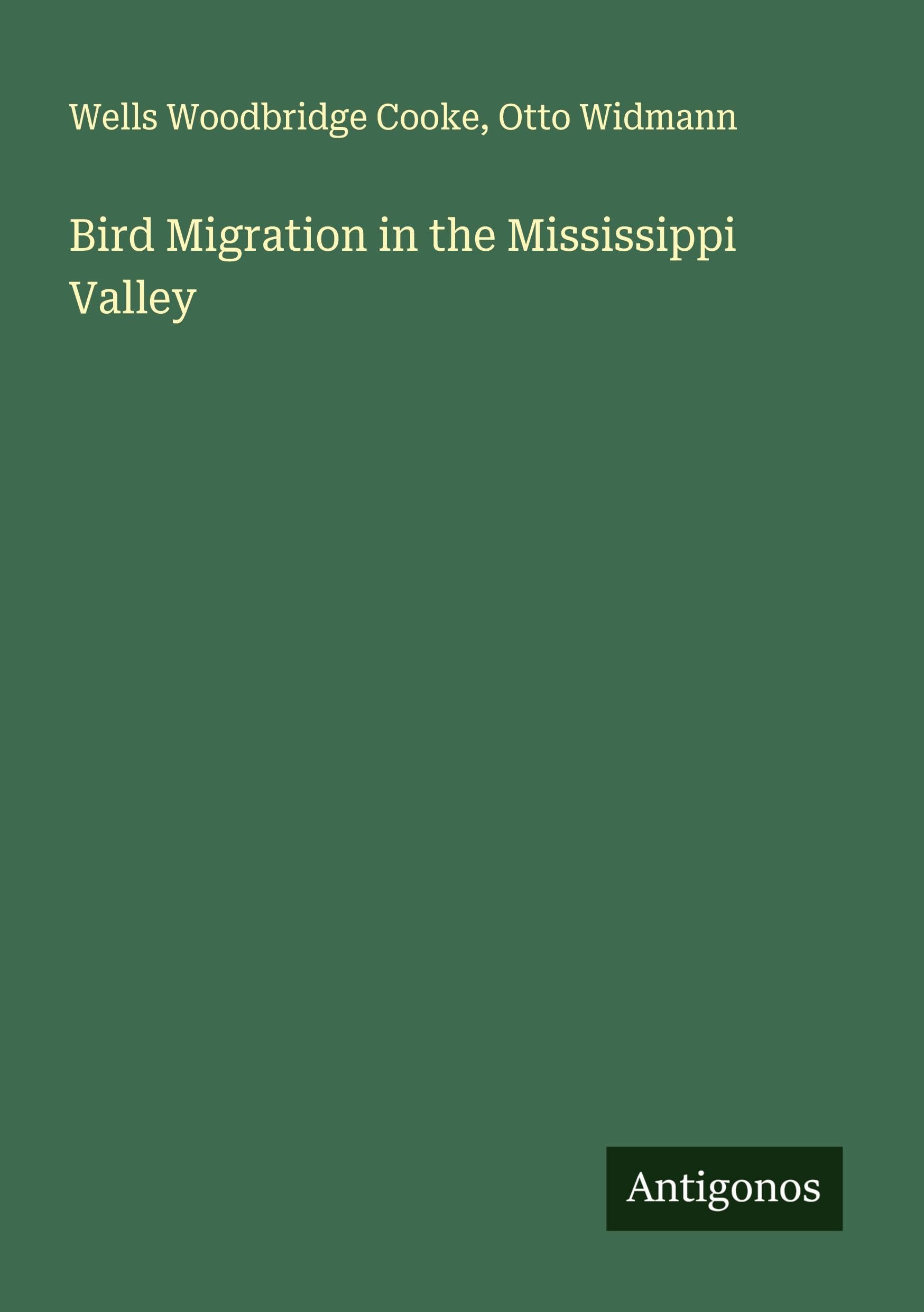 Bird Migration in the Mississippi Valley Classics
