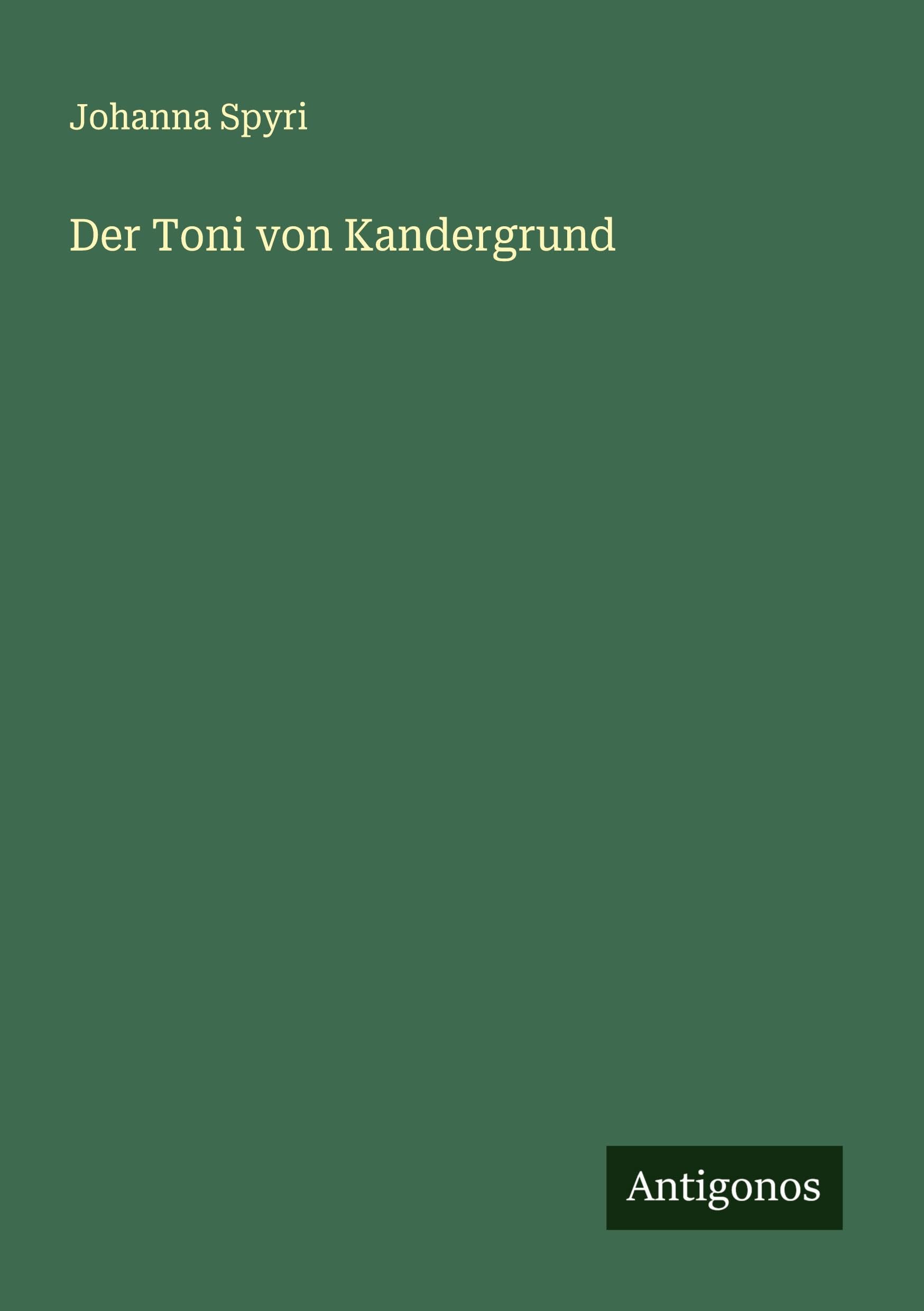 Der Toni von Kandergrund Classics