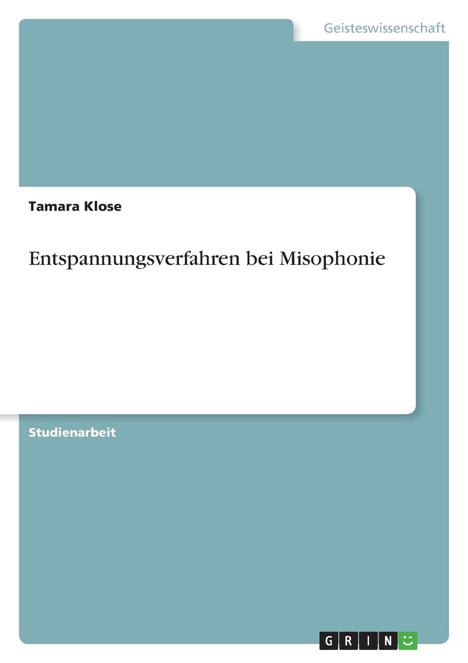 Entspannungsverfahren bei Misophonie Education & Training