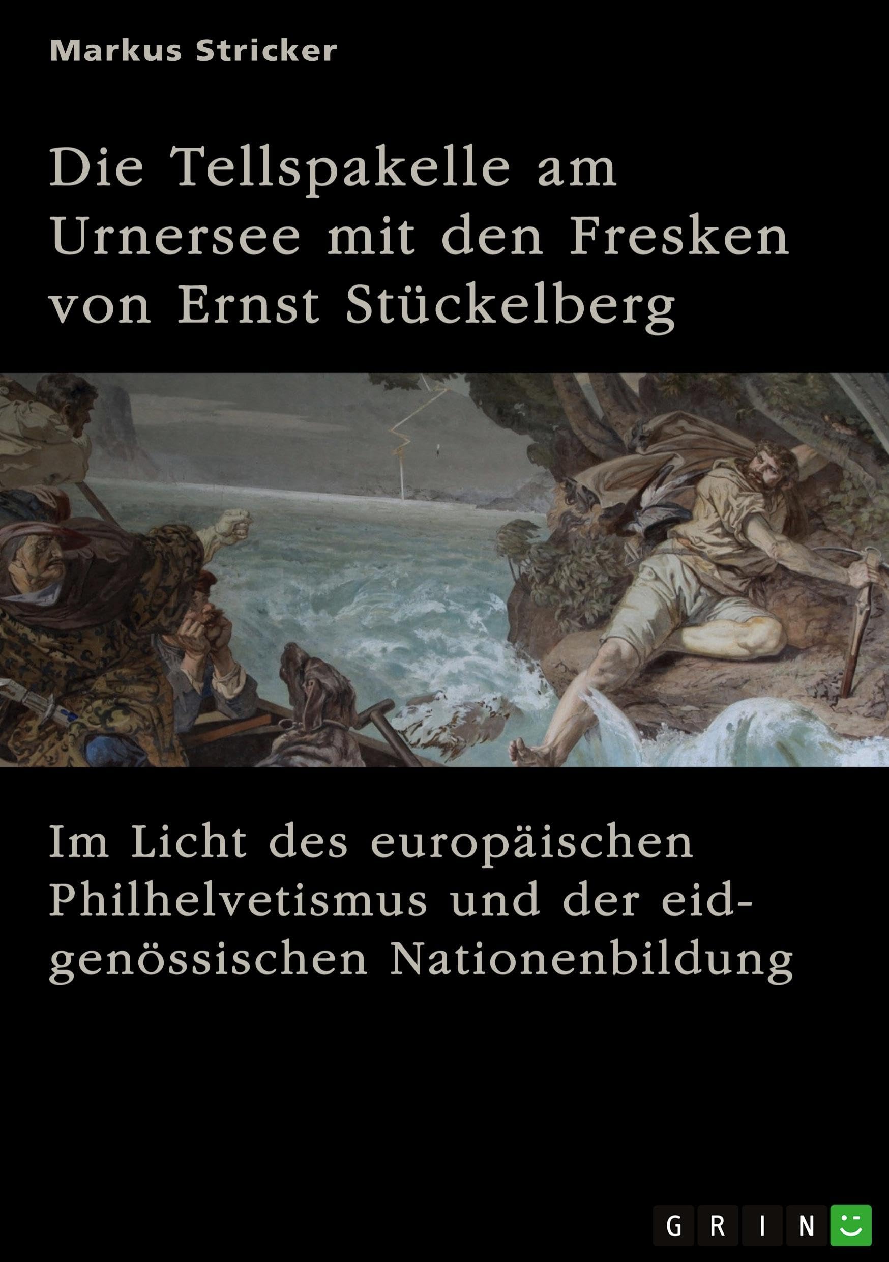 Die Tellspakelle am Urnersee mit den Fresken von Ernst Stückelberg (1831-1903) Film, Art & Culture