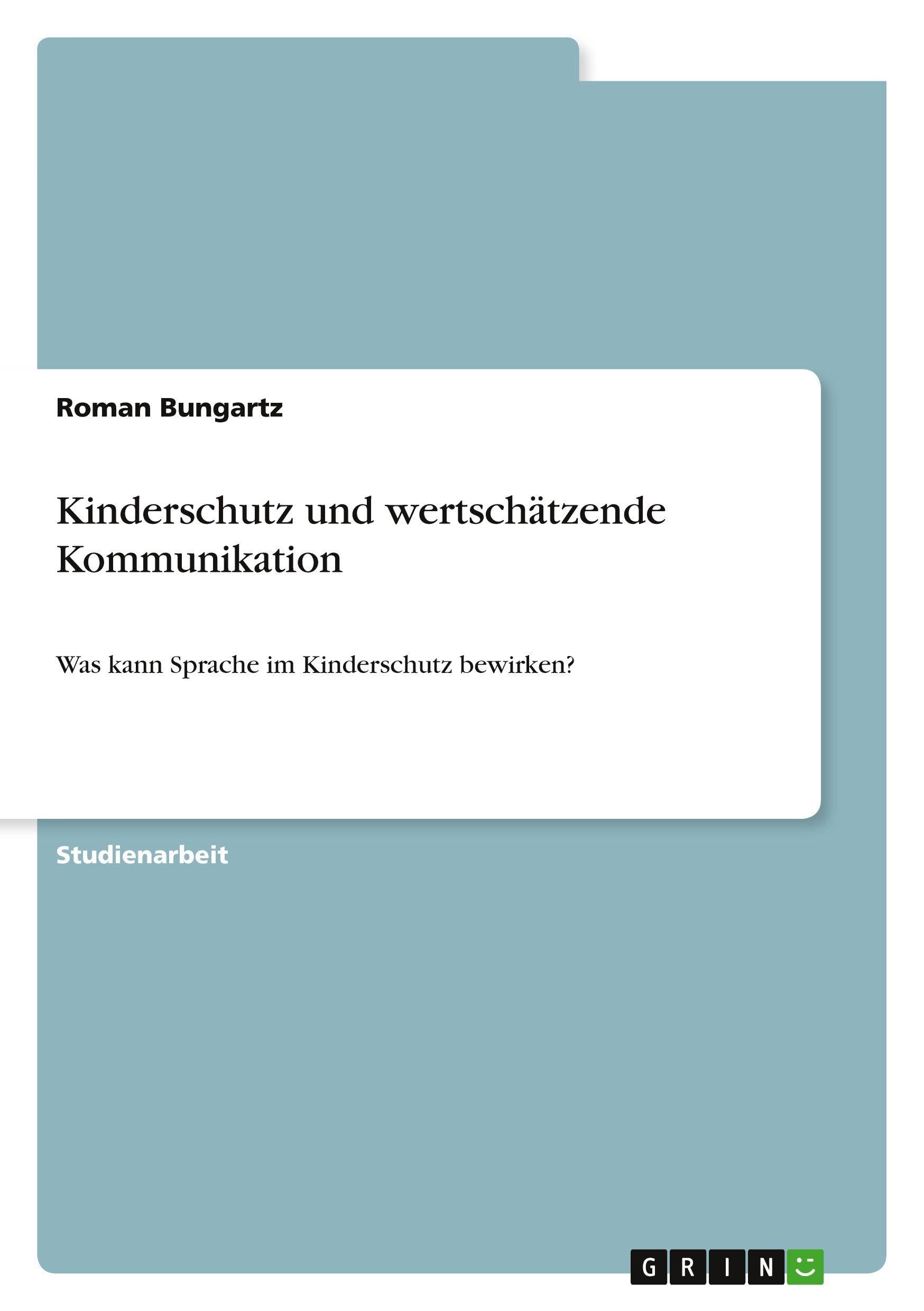Kinderschutz und wertschätzende Kommunikation Education & Training