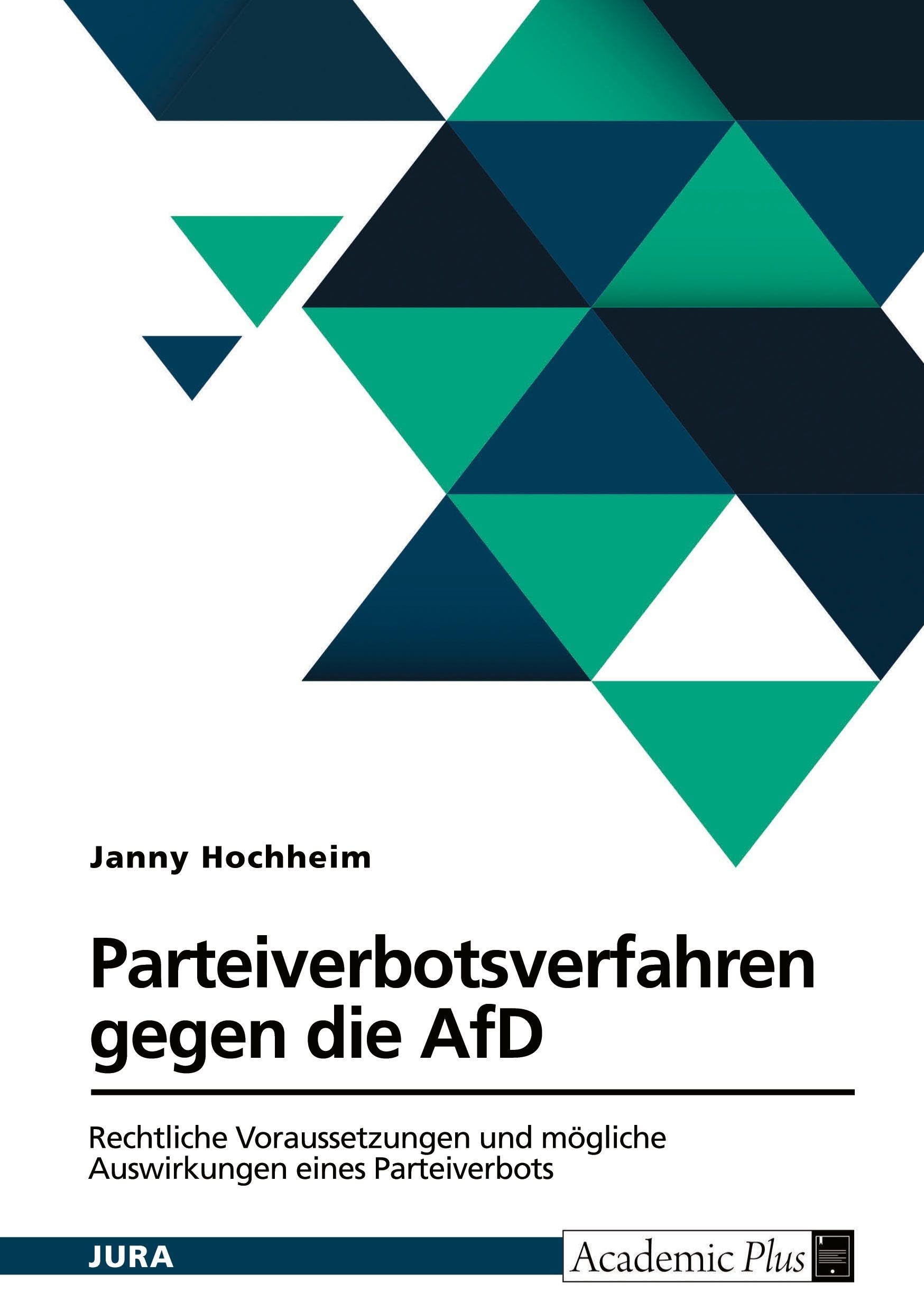 Parteiverbotsverfahren gegen die AfD Law