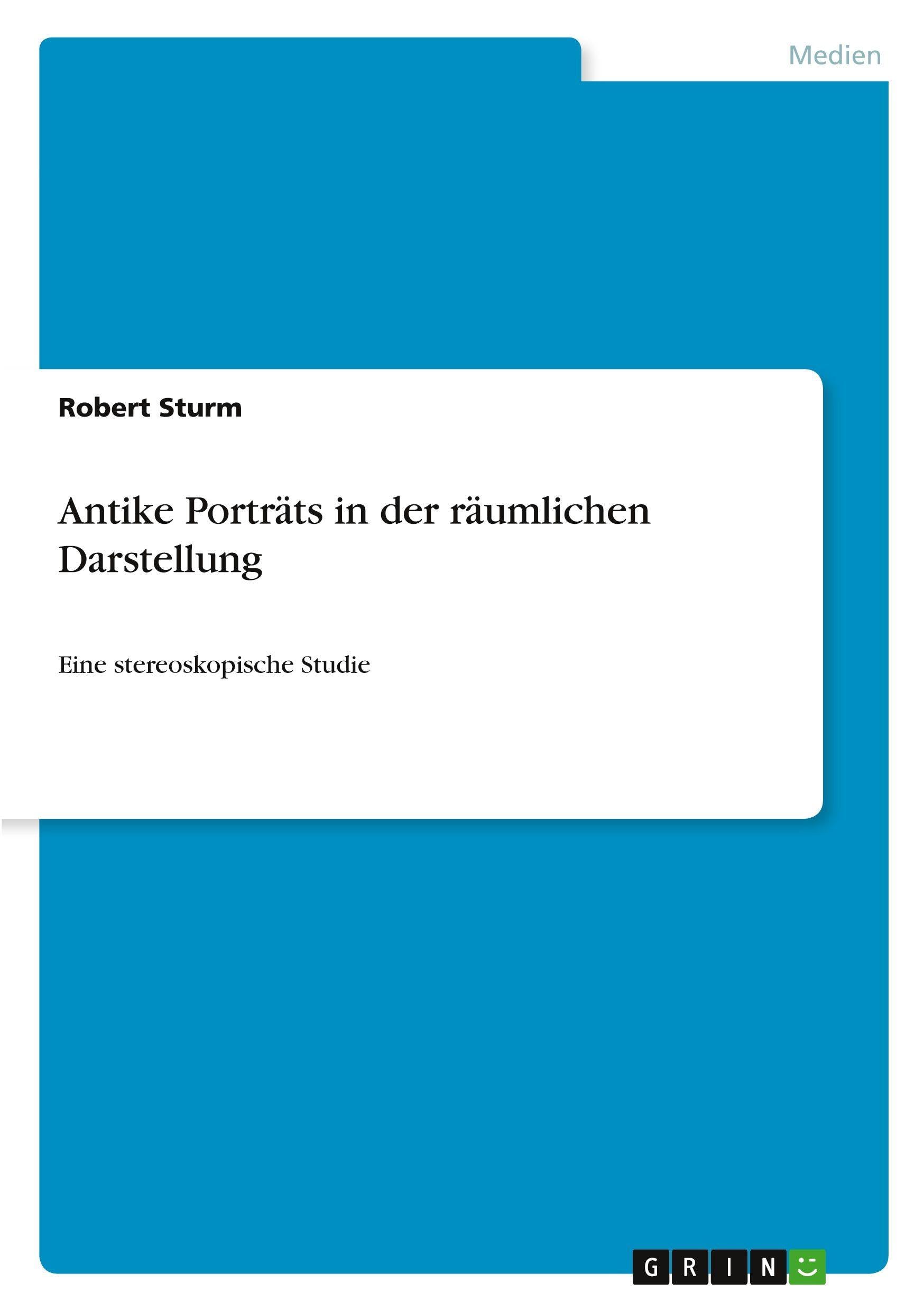Antike Porträts in der räumlichen Darstellung Film, Art & Culture