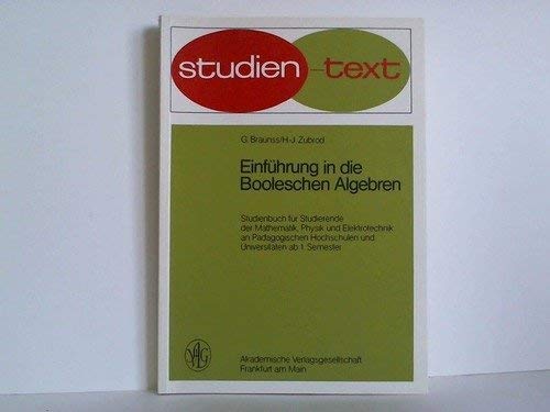 Einführung in die Boolschen Algebren Books