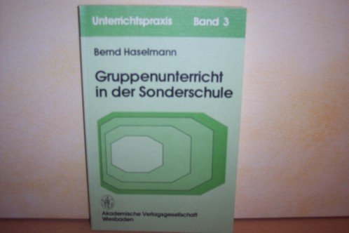 Gruppenunterricht in der Sonderschule Education & Training