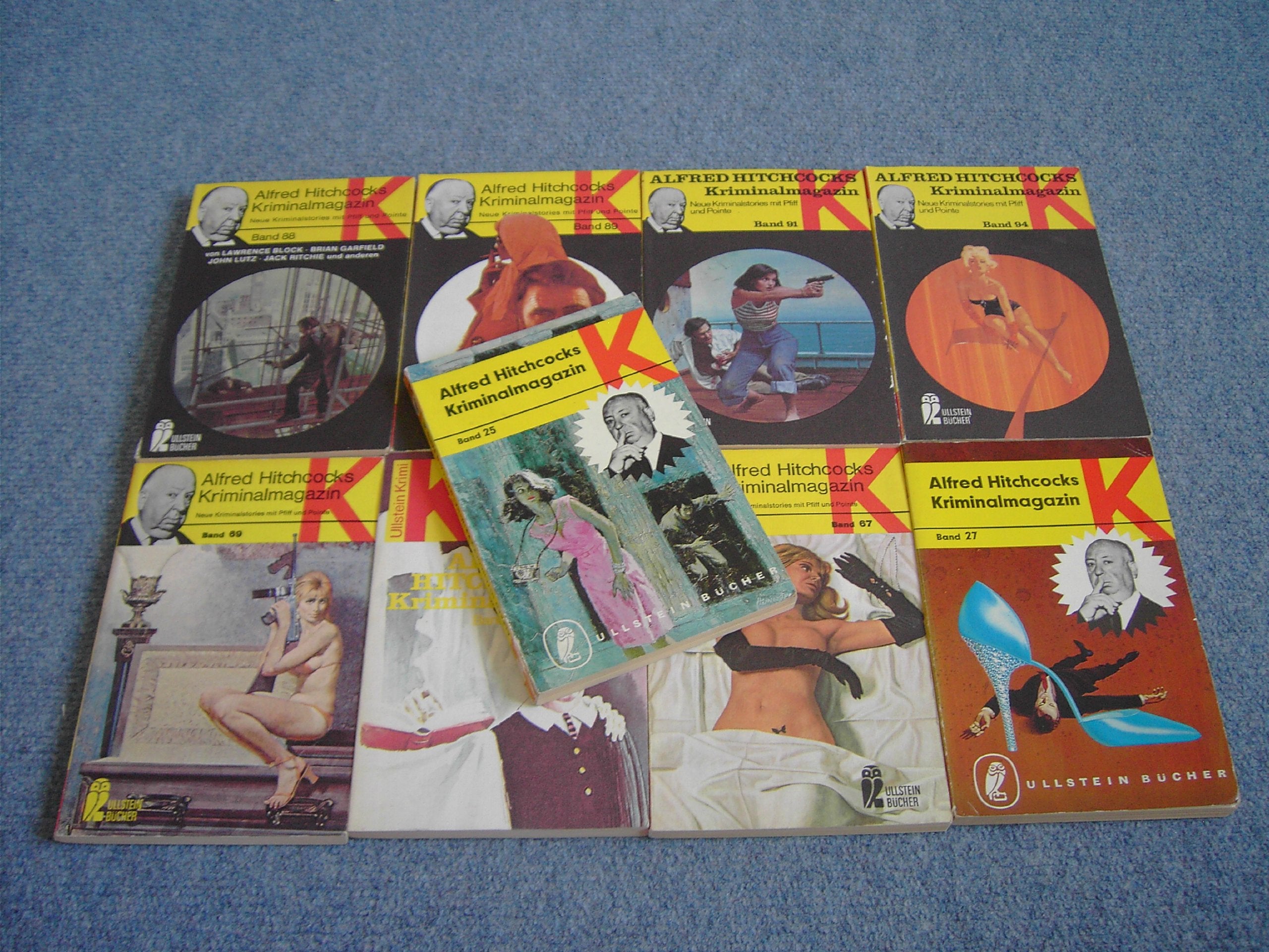 Best of Alfred Hitchcocks Kriminalmagazin (9 Bände - Krimis) Books