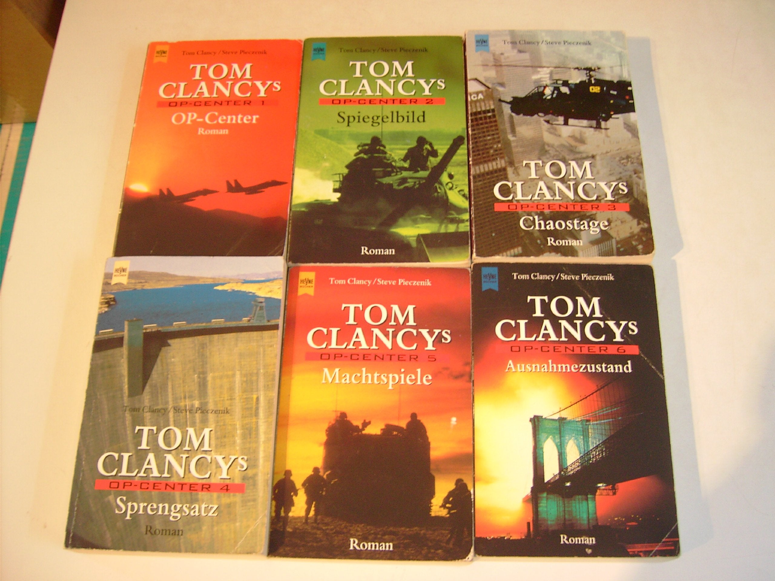 Tom Clancy´s OP-Center 1-6 (6 Bände im Set!) Books