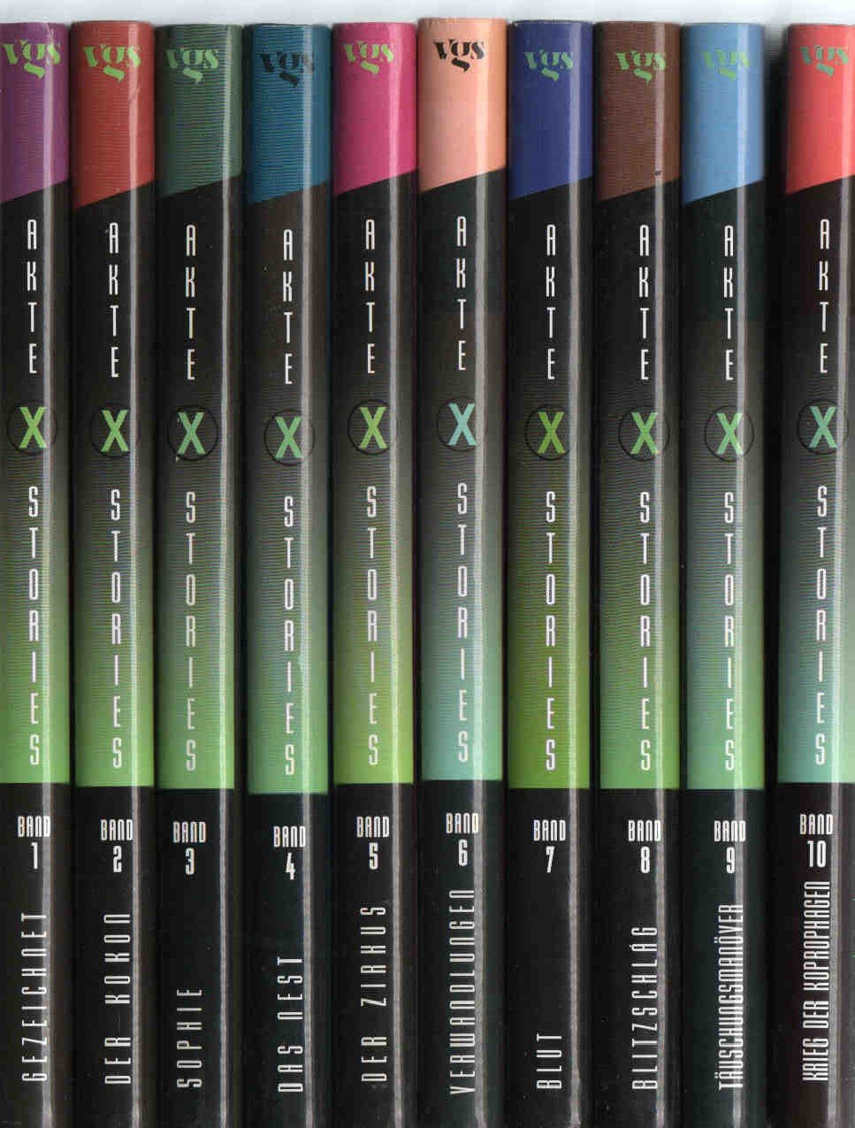 Best of "Akte X - Stories" (Band 1 - 10 im Set!) Books