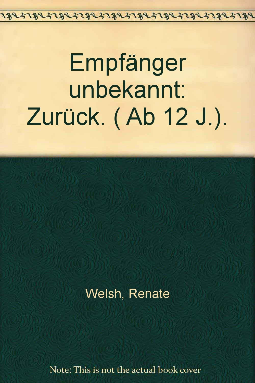 Empfänger unbekannt - Zurück! (Arena Taschenbücher) Books