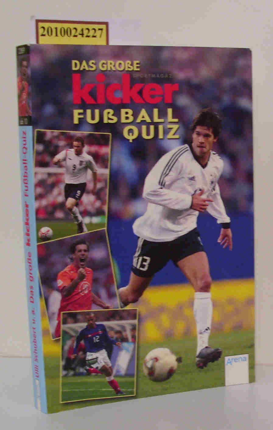 Das grosse kicker Fussball-Quiz Essays & Short Stories