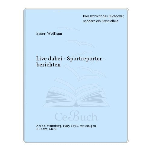 Live dabei. Sportreporter des ZDF berichten Media & Communication
